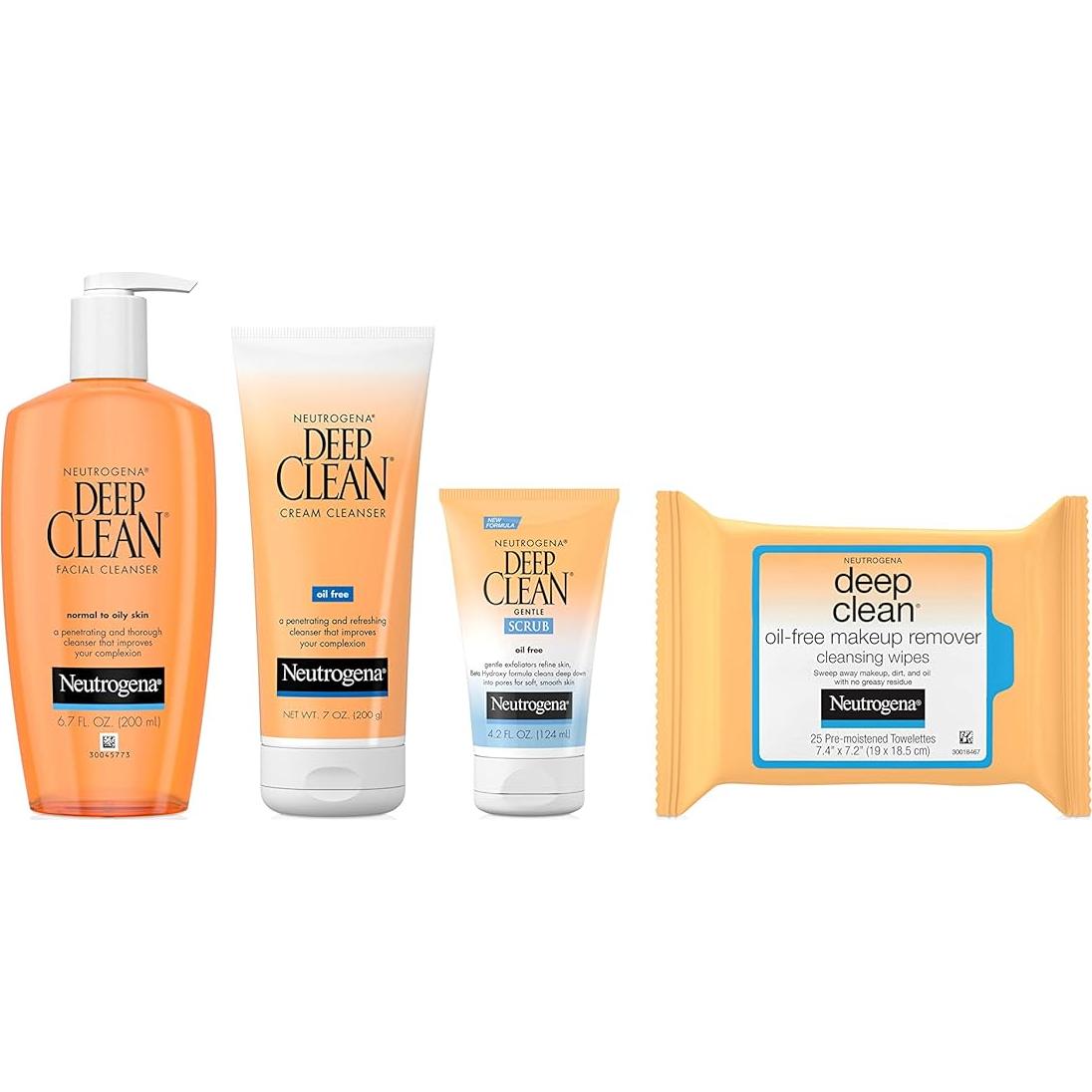 Exfoliante Facial Neutrogena Deep Clean 120 ml Sin Aceite