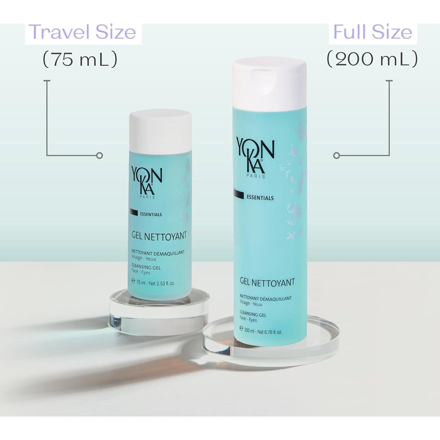 Yonka Gel Limpiador Facial 200 ml Suave para Piel Grasa