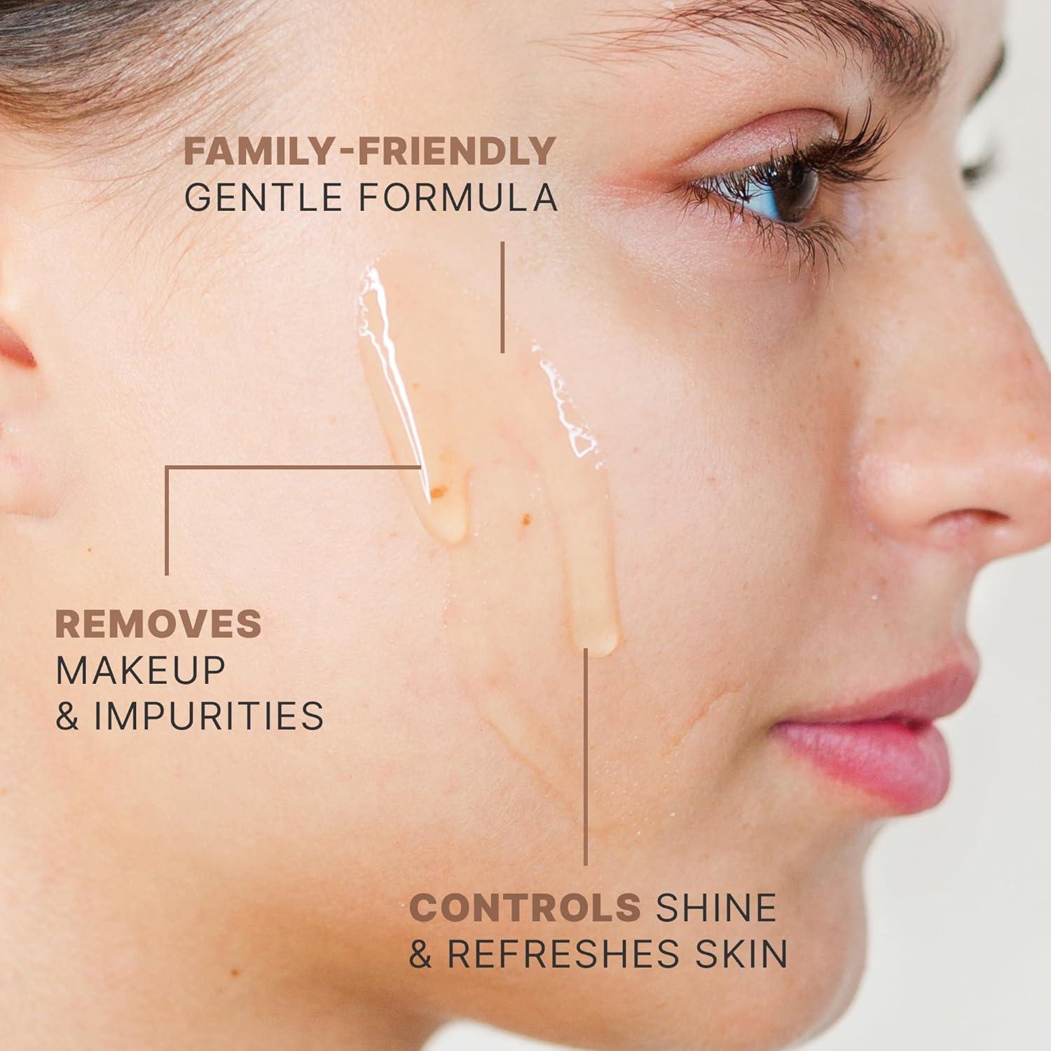 Limpiador Facial Orgánico Beauty by Earth 60ml Piel Sensible