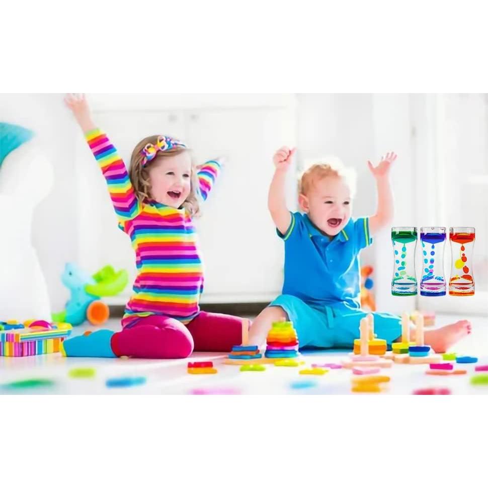 Temporizador de Burbujas Oneshow 3 Pack Colorido Antiestrés