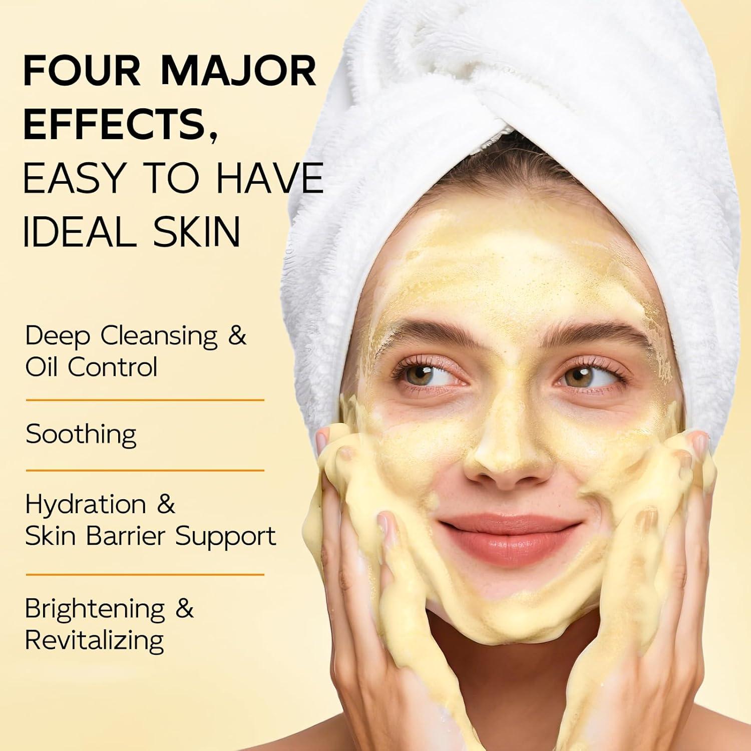 Limpiador Facial Espumoso AOPO 4 en 1 Cúrcuma 95,7 g