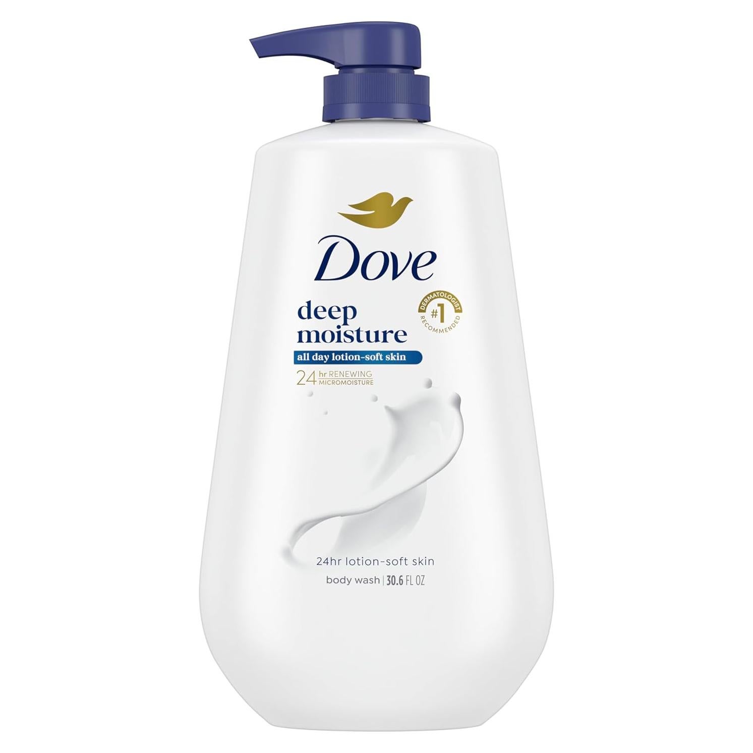 Dove Gel de Ducha Hidratación Profunda 900 ml Sin Sulfatos