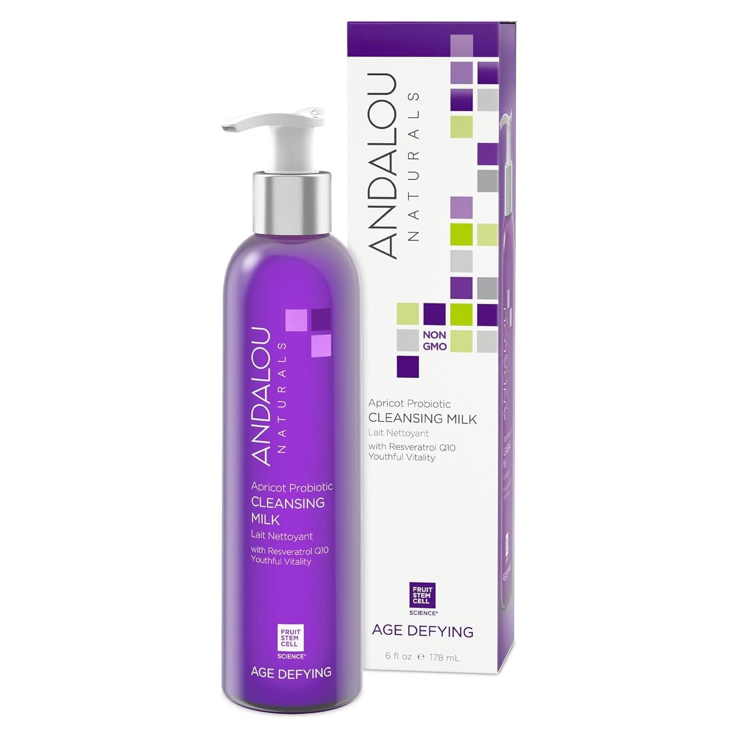 Leche Limpiadora Probiotica Andalou Naturals 177 ml