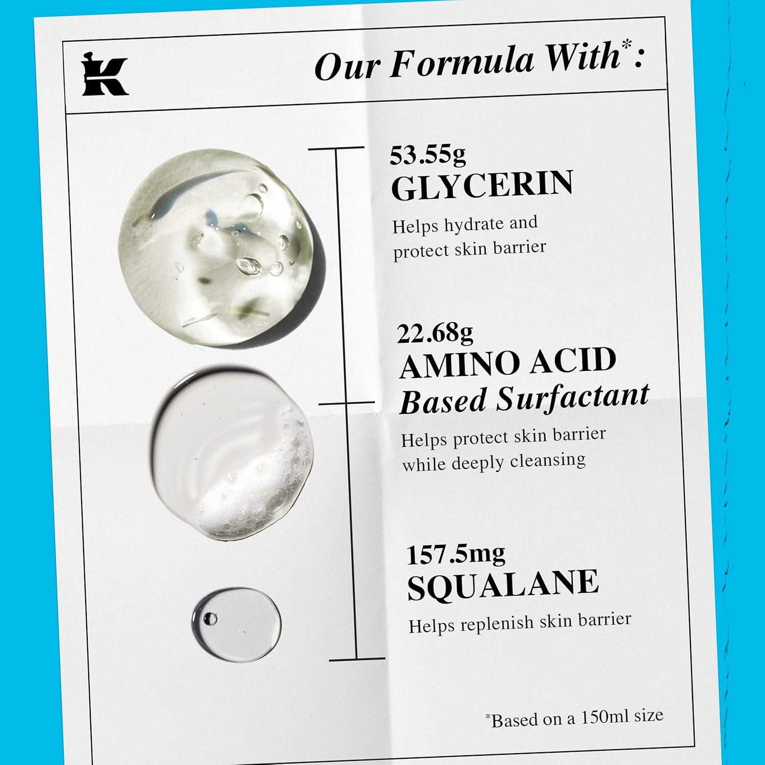 Limpiador Hidratante Facial Kiehl's 148 ml Crema a Espuma