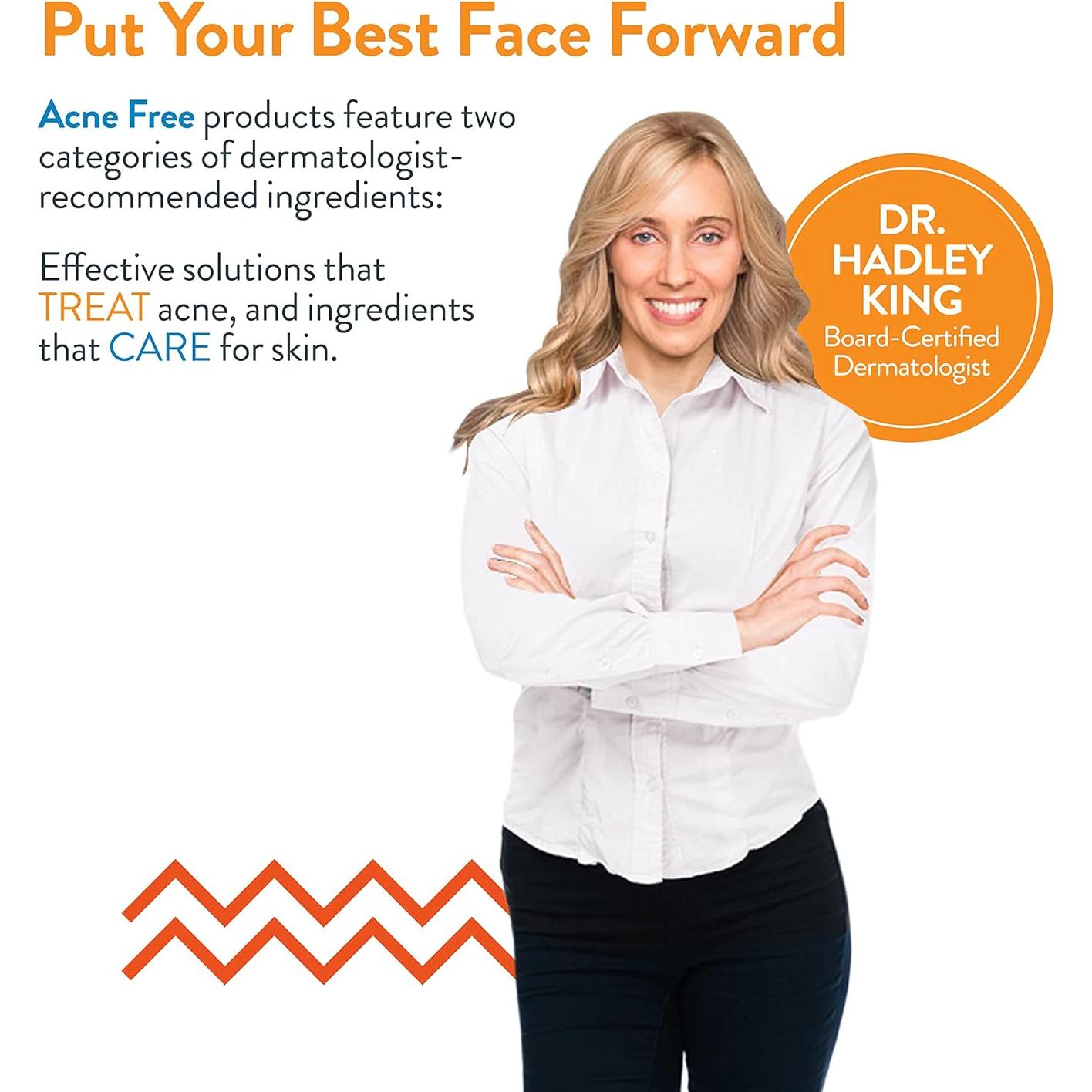 AcneFree Jabón Limpiador Espumoso 10% Peróxido 141g