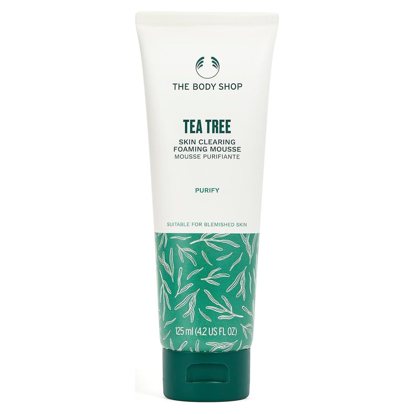 Limpiador Espumoso Tea Tree The Body Shop 119g Piel Grasa