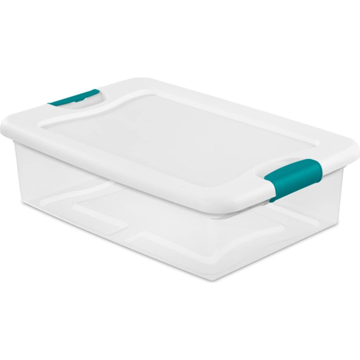 Caja de Almacenamiento Sterilite 30.28L Transparente con Cierre