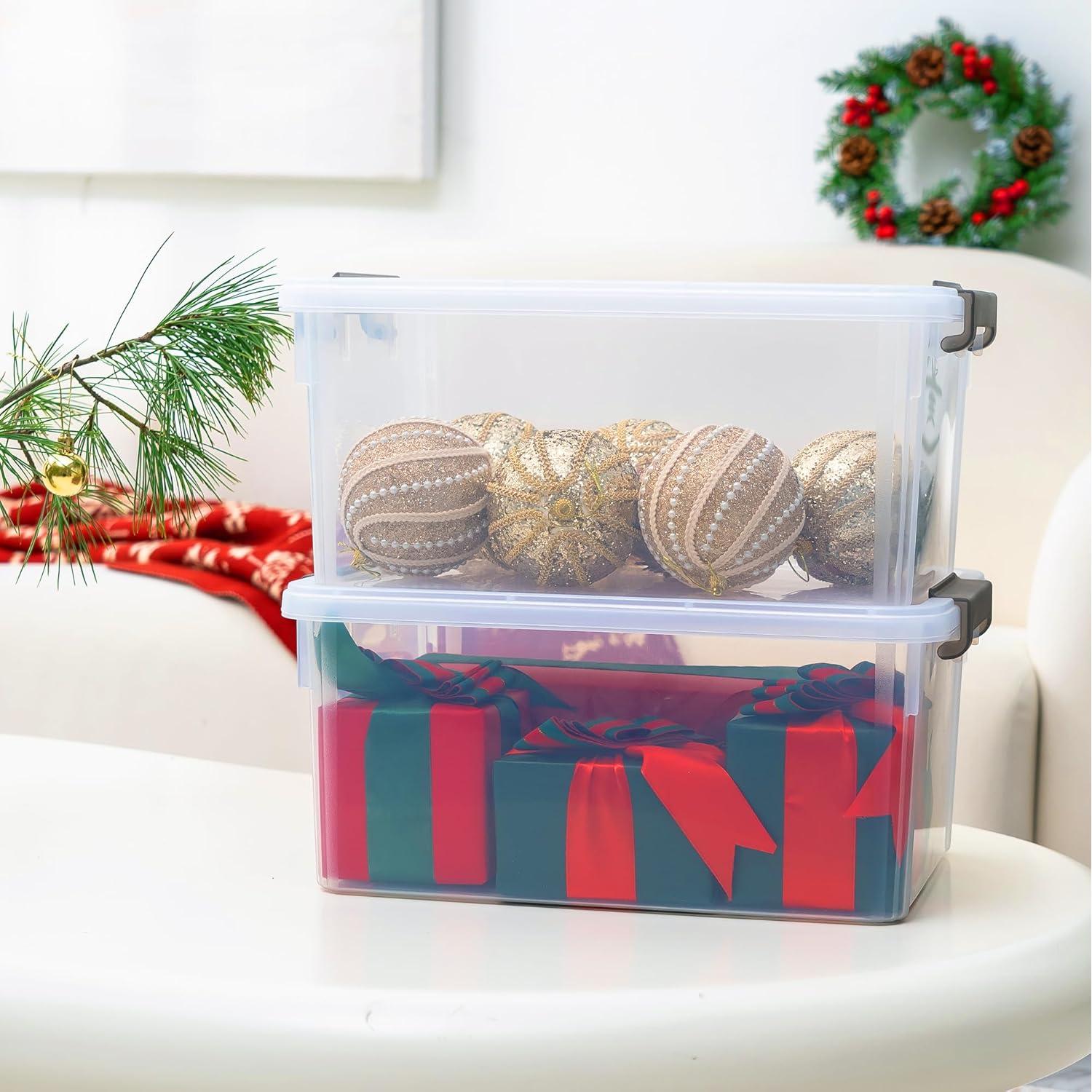 Contenedores de Almacenamiento Citylife 17L 4 Piezas Apilables