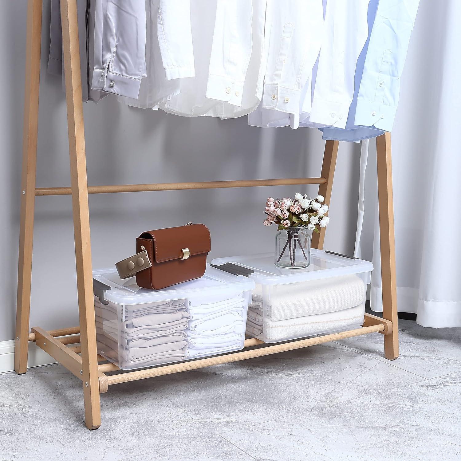 Contenedores de Almacenamiento Citylife 17L 4 Piezas Apilables