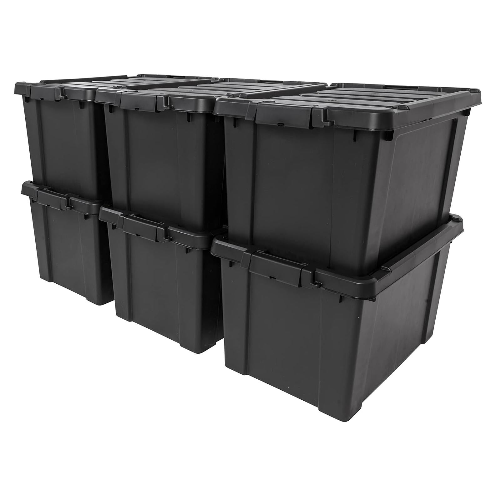 Contenedor de Almacenamiento IRIS USA 20 Galones 6 Paquete