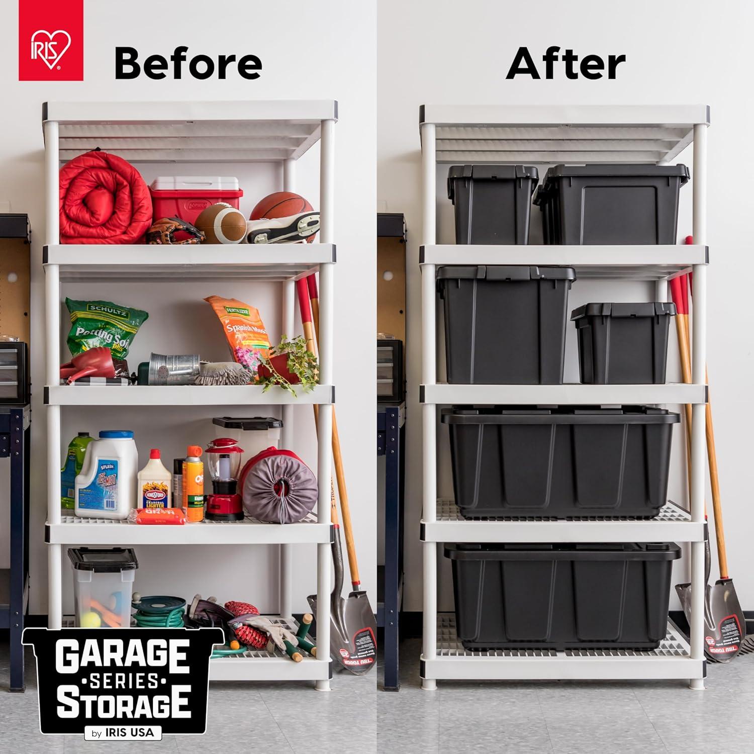 Contenedor de Almacenamiento IRIS USA 20 Galones 6 Paquete