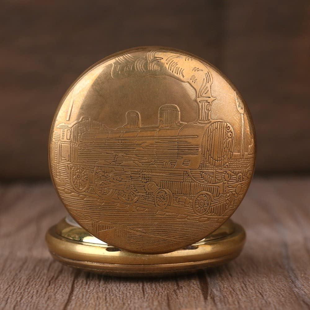 Reloj de bolsillo mecánico BOSNI cobre vintage 37mm