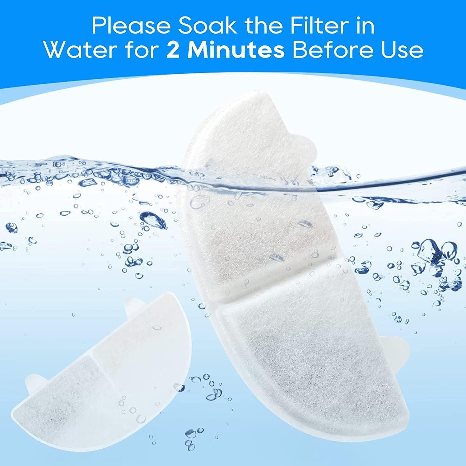 20 Filtros Reemplazo MyfatBOSS para Fuente de Agua Gatos