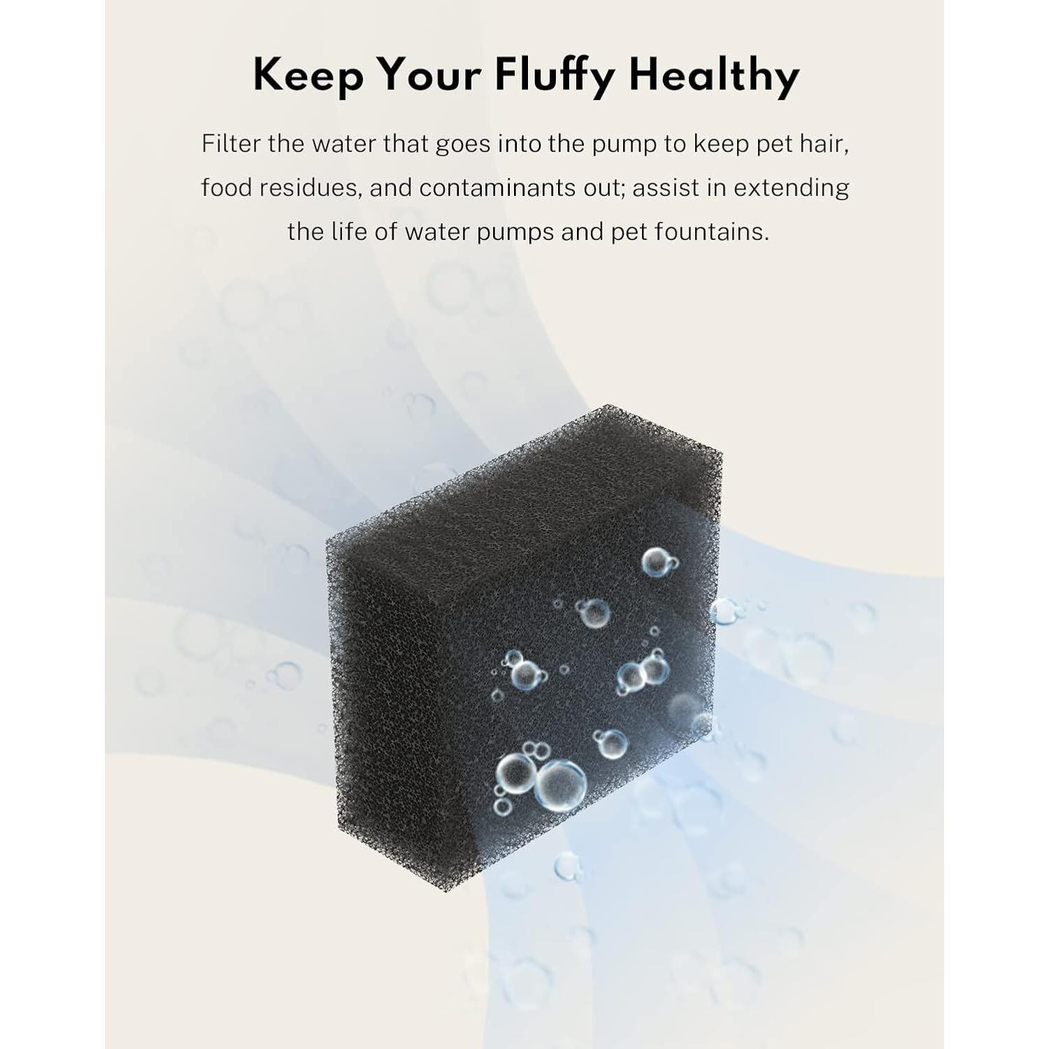 Fuente de Agua Inalámbrica para Gatos HomeRunPet con 3 Filtros