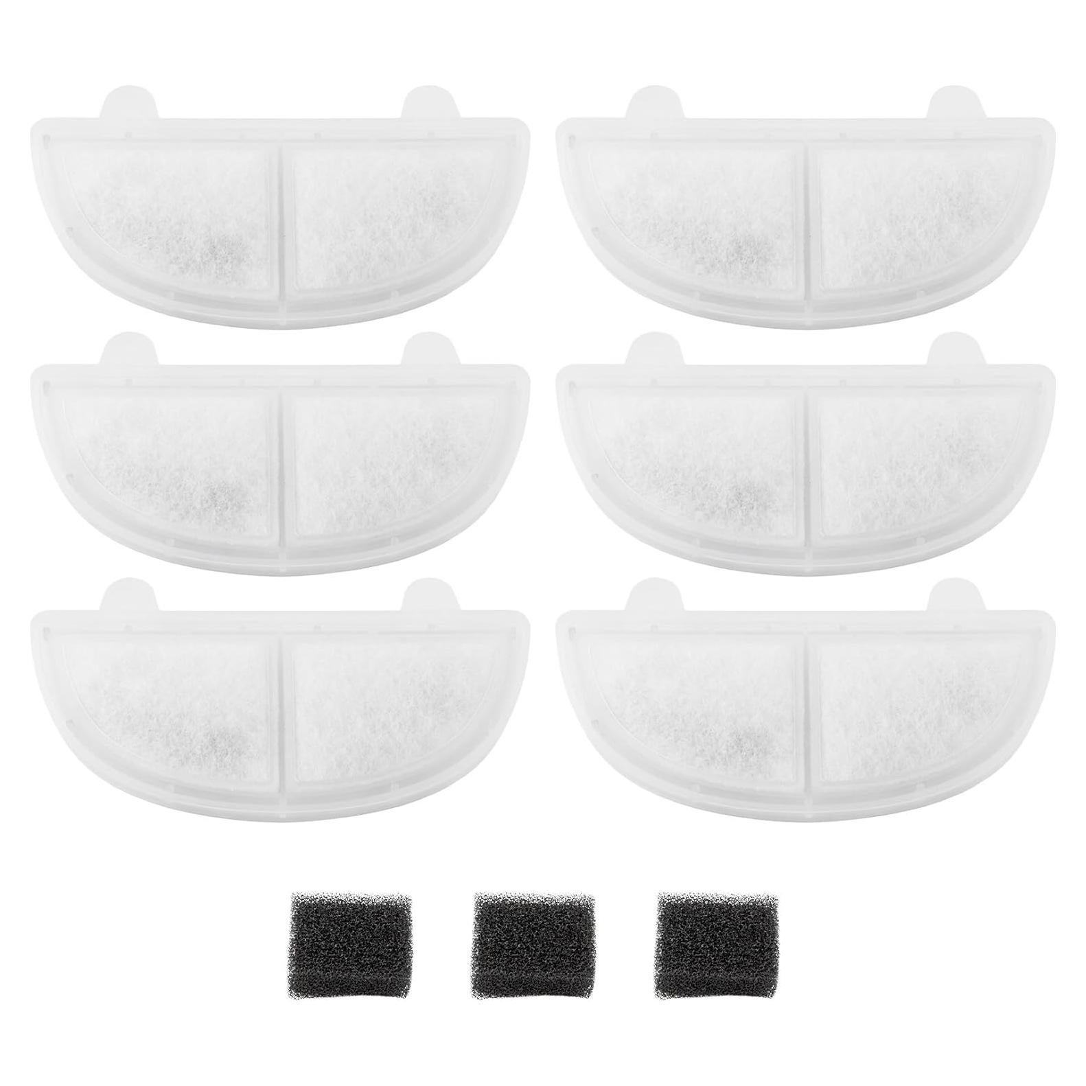 Filtro de Agua PET STANDARD 6 Piezas + 3 Esponjas Pre-Filtro