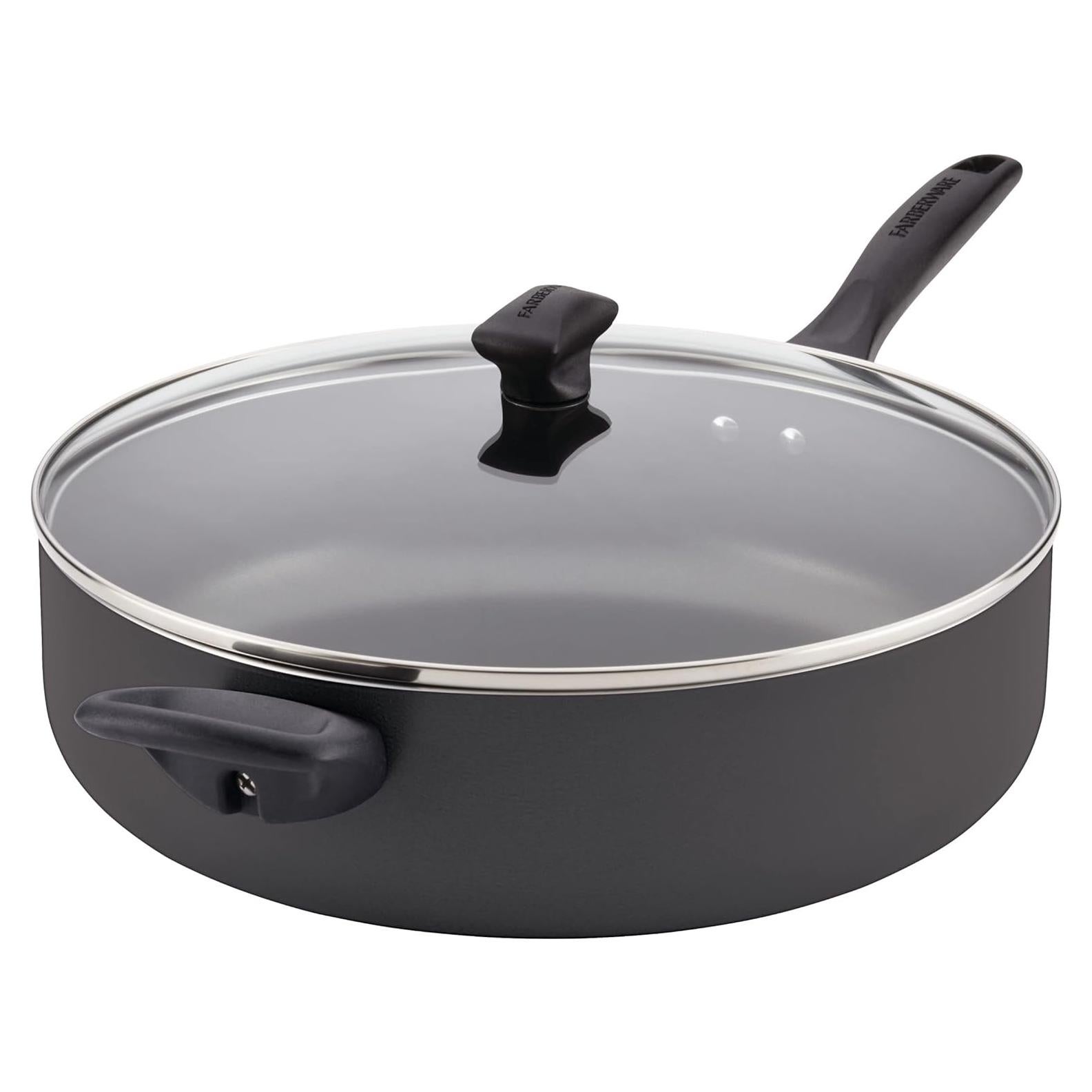 Cacerola Jumbo Antiadherente Farberware 6 Qt con Asa Auxiliar