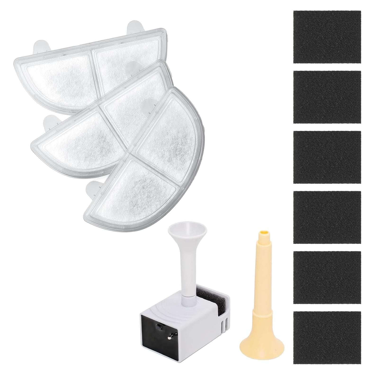 Filtros y Bomba Inalámbrica para Fuente de Mascotas Homerunpet