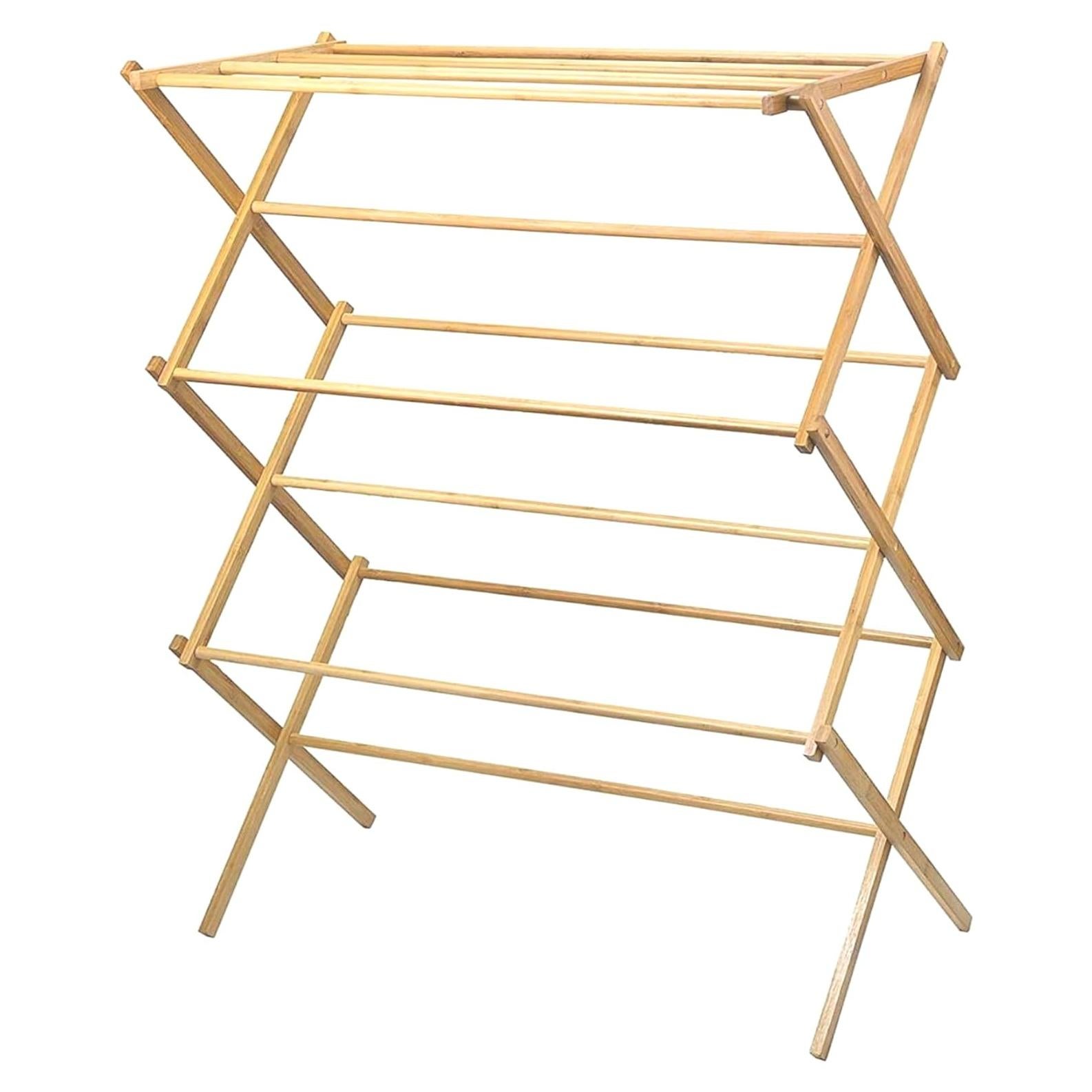 Soporte de Secado de Ropa Plegable Home-it Bambú 1.74 kg