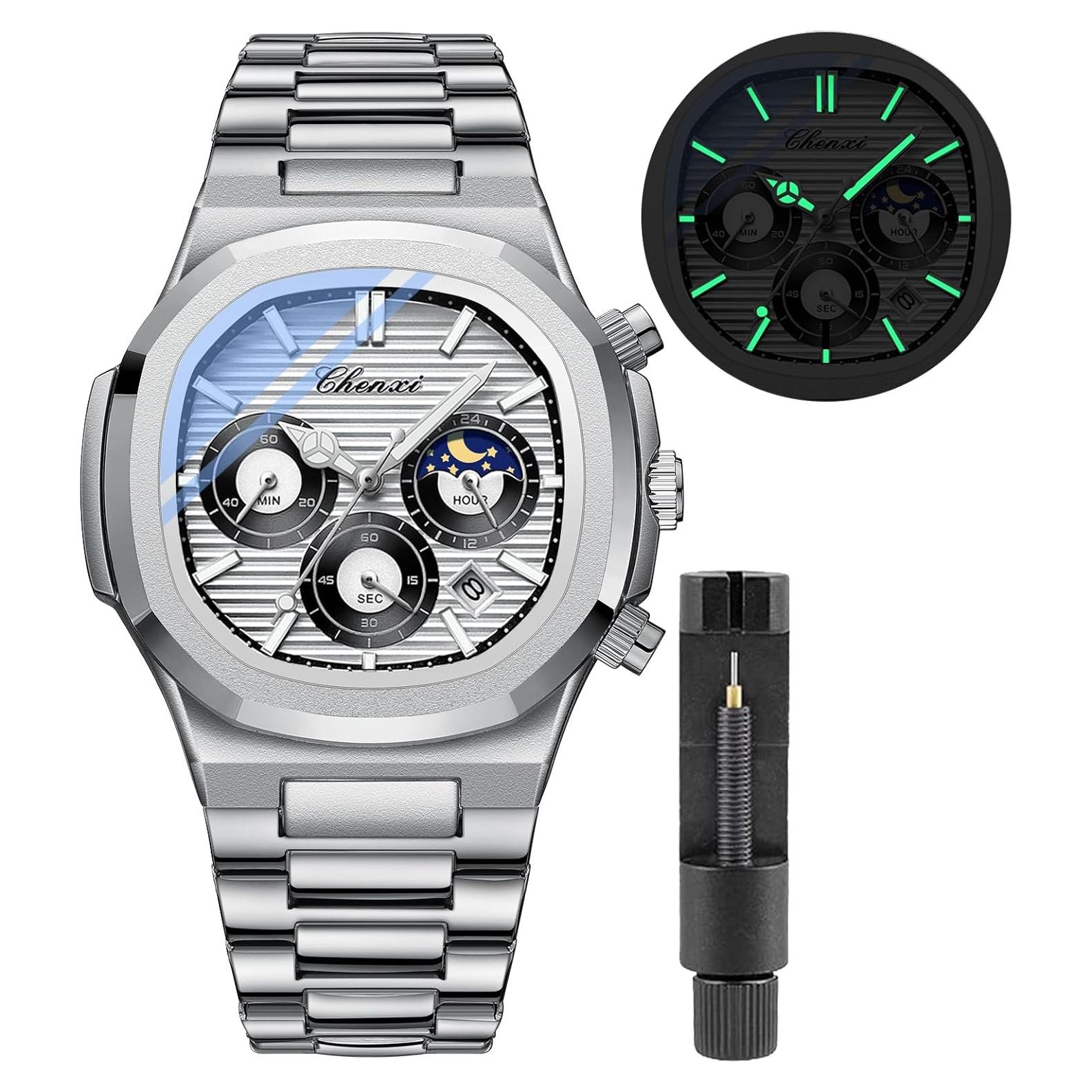 Reloj de Pulsera Hombre GOSASA Cuarzo Acero Inoxidable