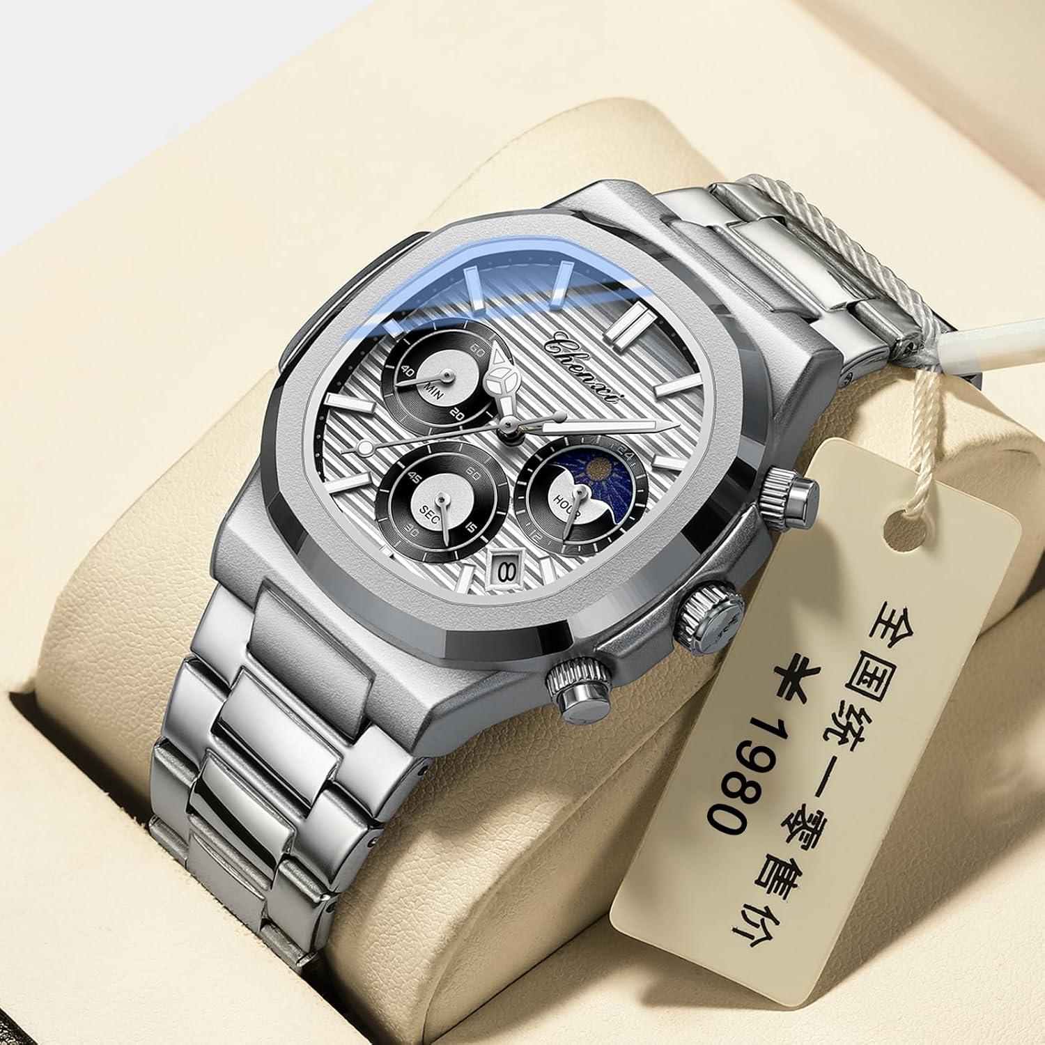 Reloj de Pulsera Hombre GOSASA Cuarzo Acero Inoxidable