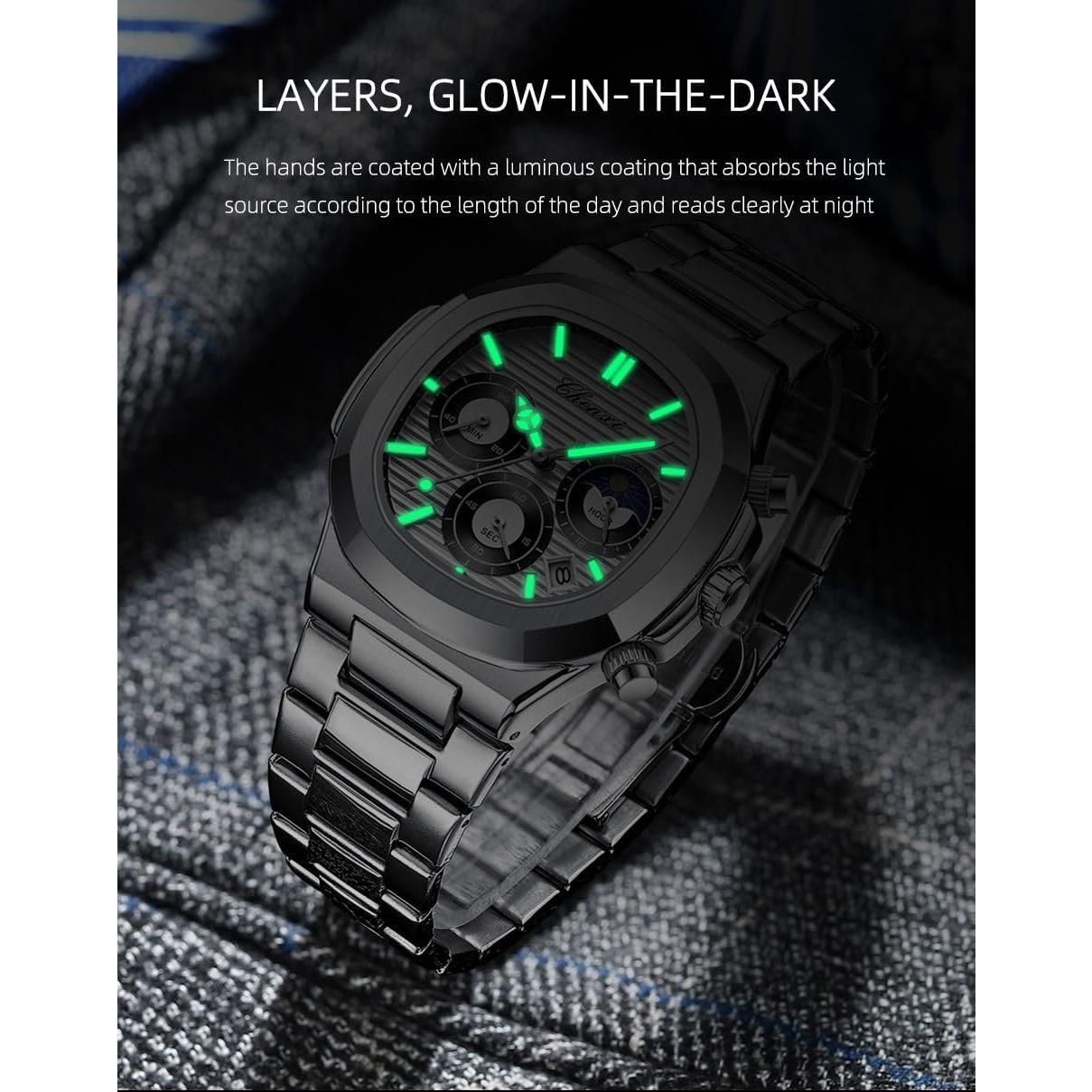 Reloj de Pulsera Hombre GOSASA Cuarzo Acero Inoxidable