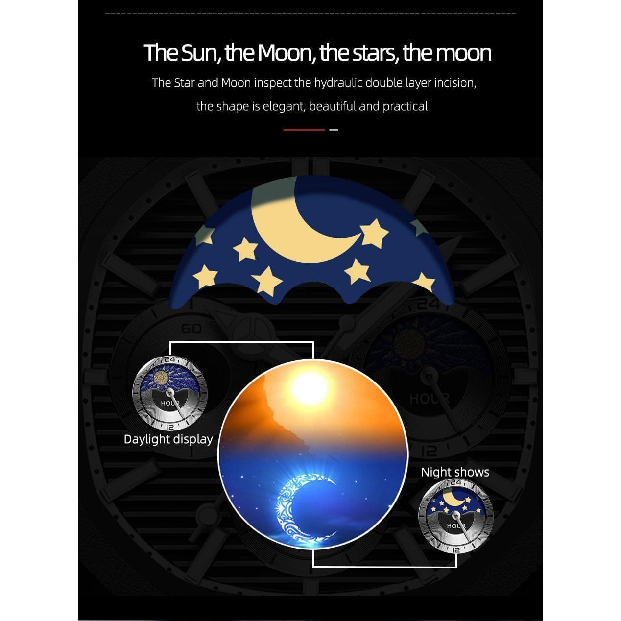 Reloj de Pulsera Hombre GOSASA Cuarzo Acero Inoxidable