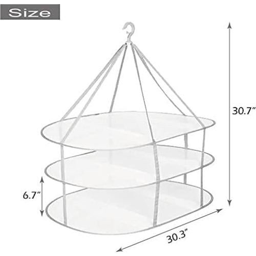 Secador de Ropa Plegable Looca 3 Niveles 30.3x24.5x30.7 cm