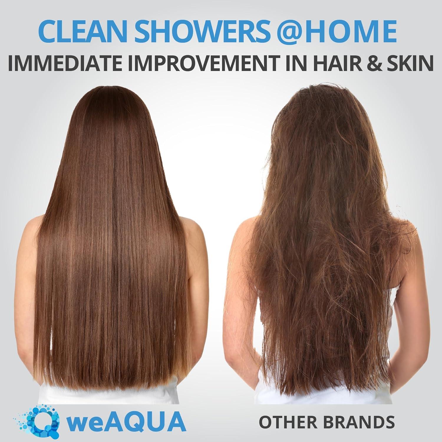 Filtro de Ducha WeAQUA 2 Pack Alta Resistencia 99% Remoción