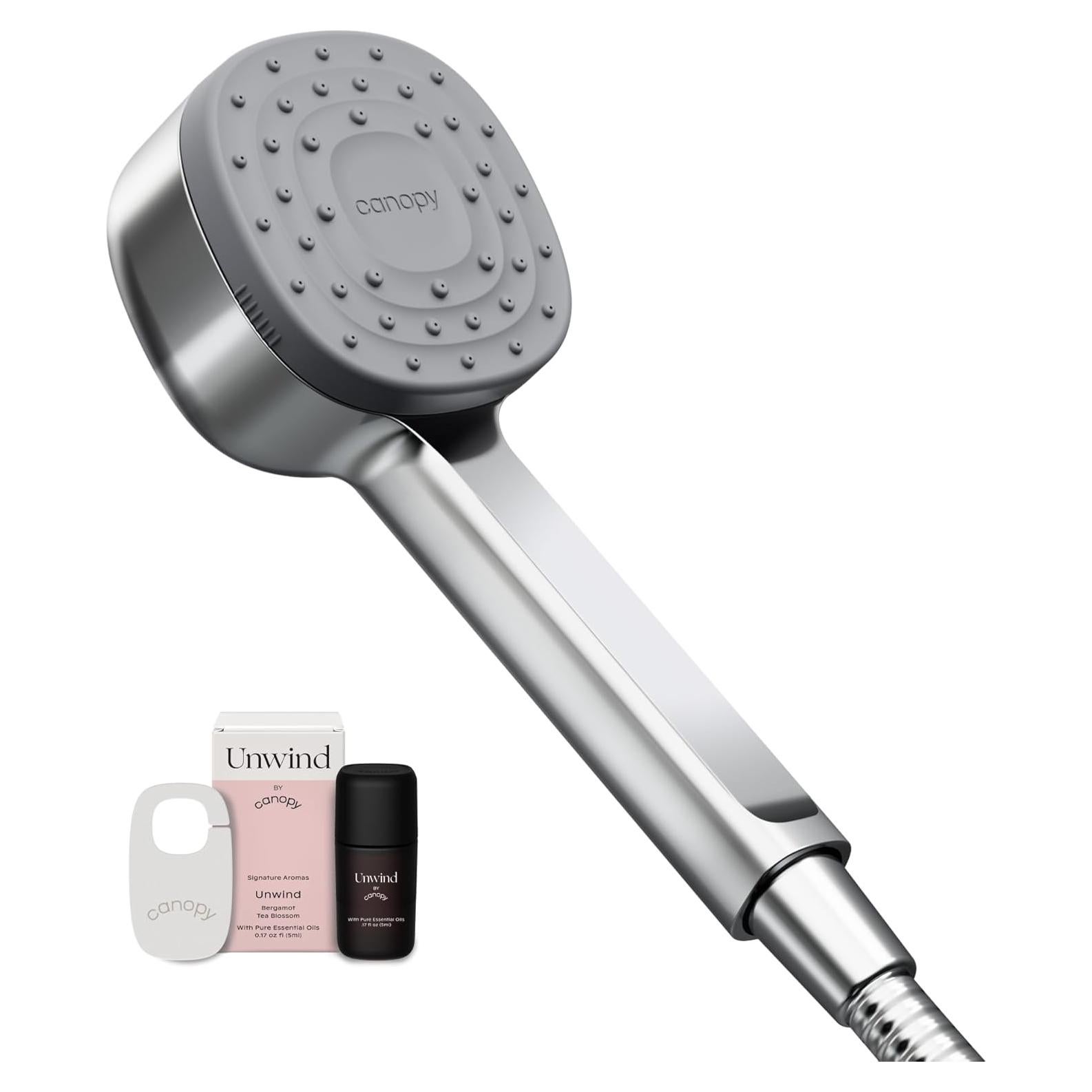 Cabezal de Ducha Filtrado Canopy de Mano Cromo 1.24 kg