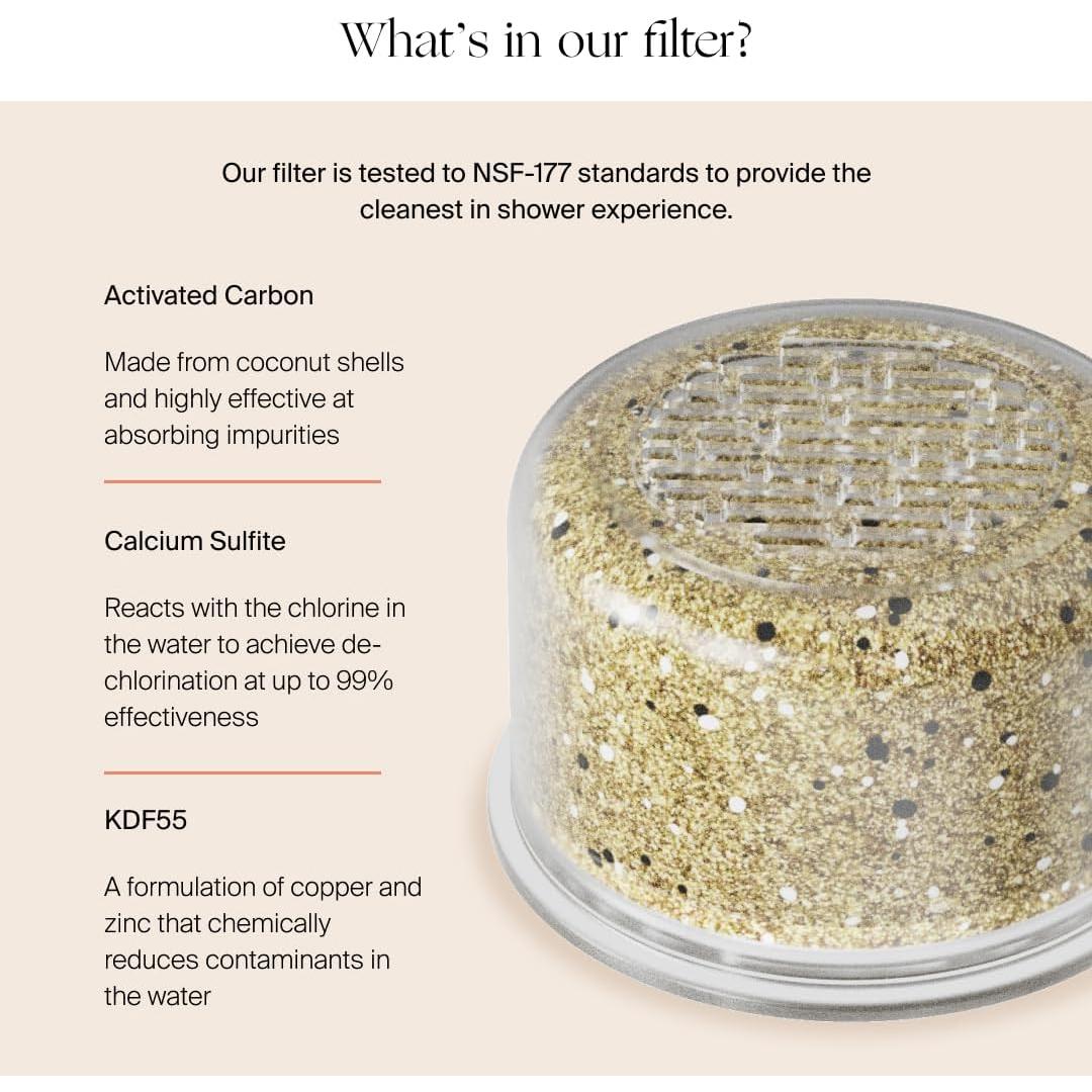 Cabezal de Ducha Filtrado Canopy de Mano Cromo 1.24 kg