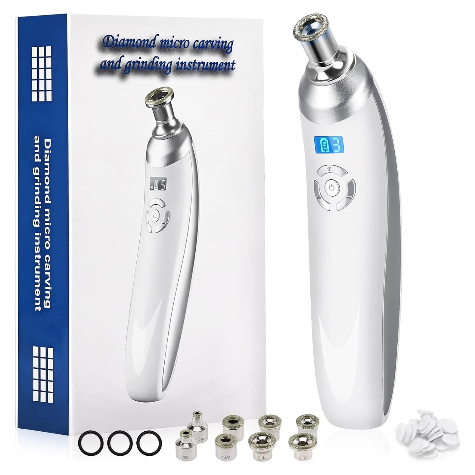 Máquina de Microdermoabrasión Facial mcwdoit - 9 Puntas, USB, Portátil