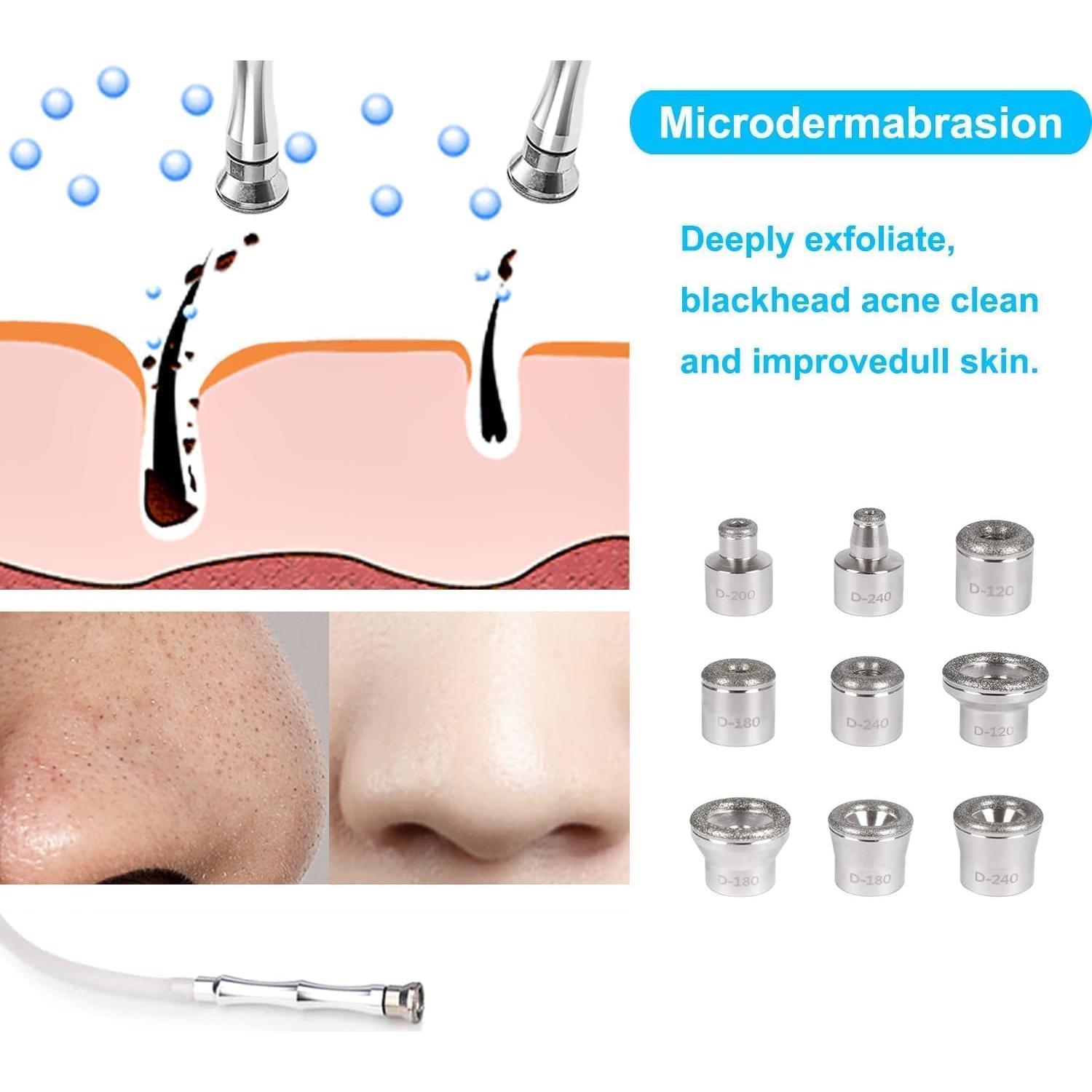 Cabezal de Microdermoabrasión Diamante Zuou 9 Consejos