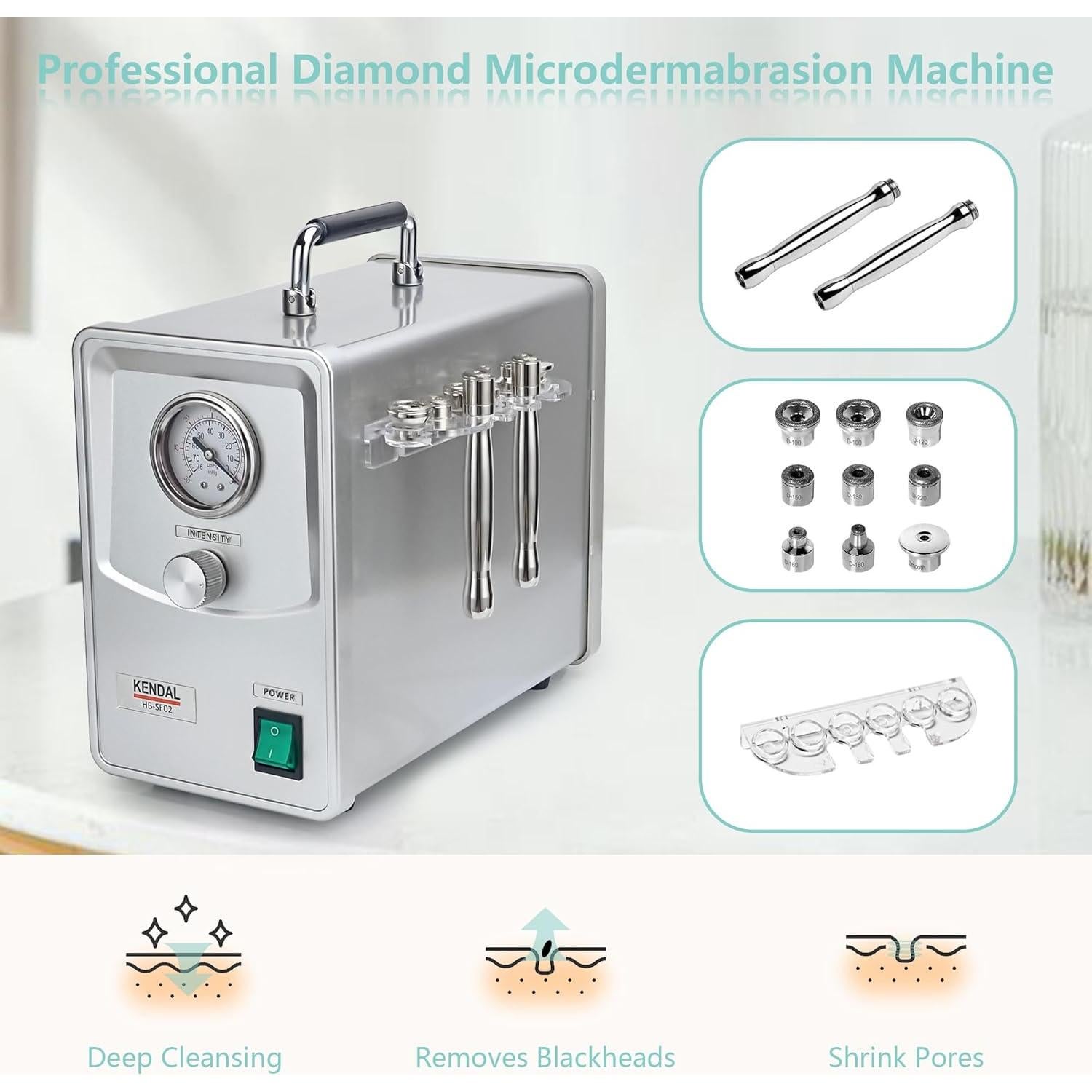 Máquina de Microdermoabrasión Kendal Diamond 4.69kg