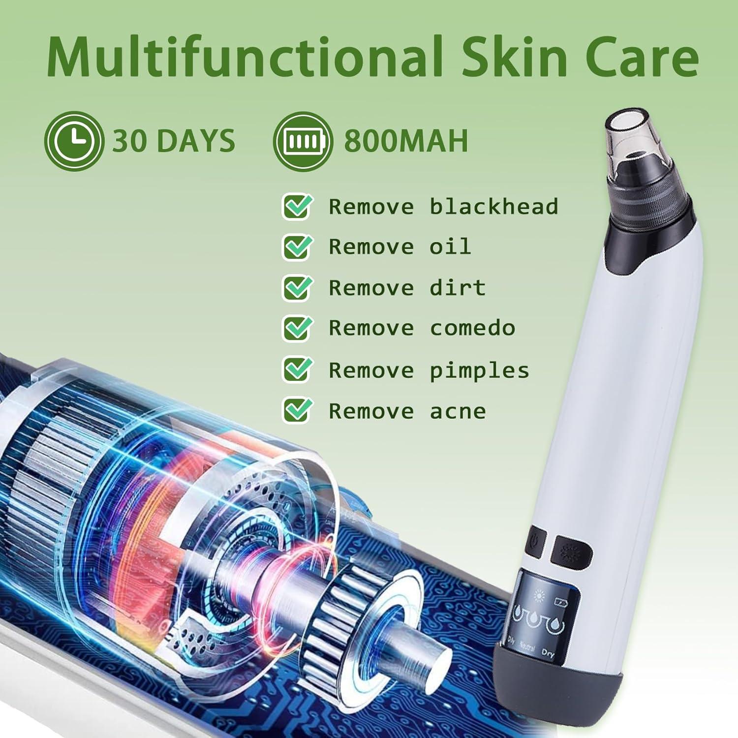 Aspiradora de Puntos Negros Xamoca USB 3 Niveles 4 Probes