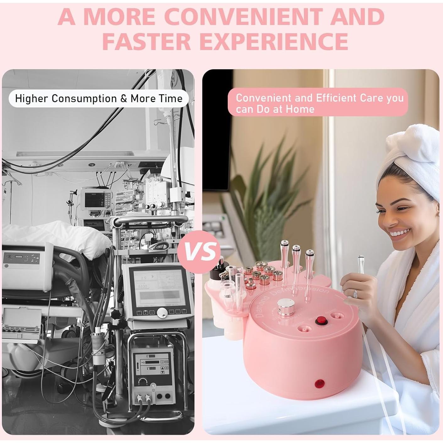 Máquina de Microdermoabrasión Mcwdoit 3 en 1 Cuidado Facial