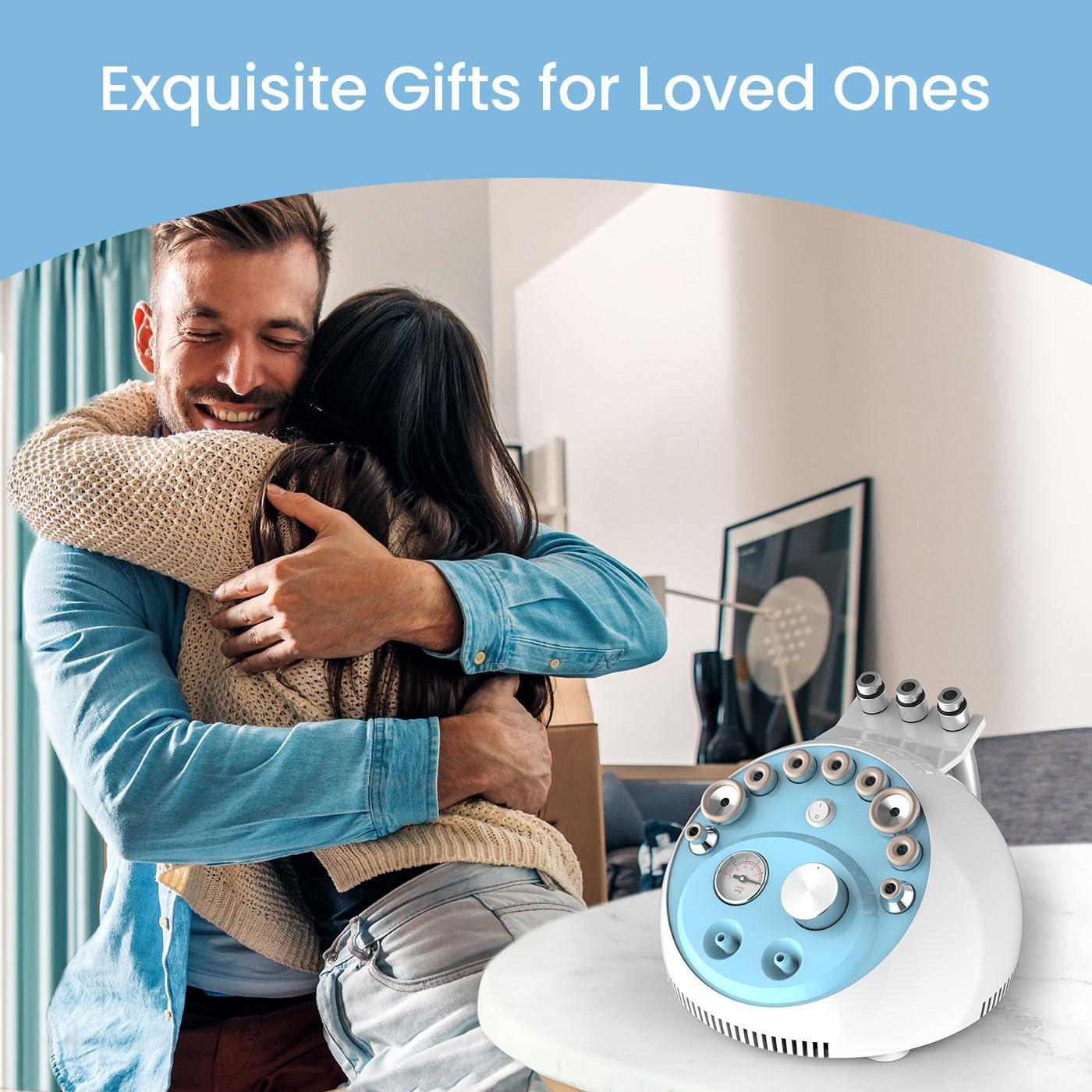 Máquina de Microdermoabrasión UNOISETION 3 en 1 para Piel Suave