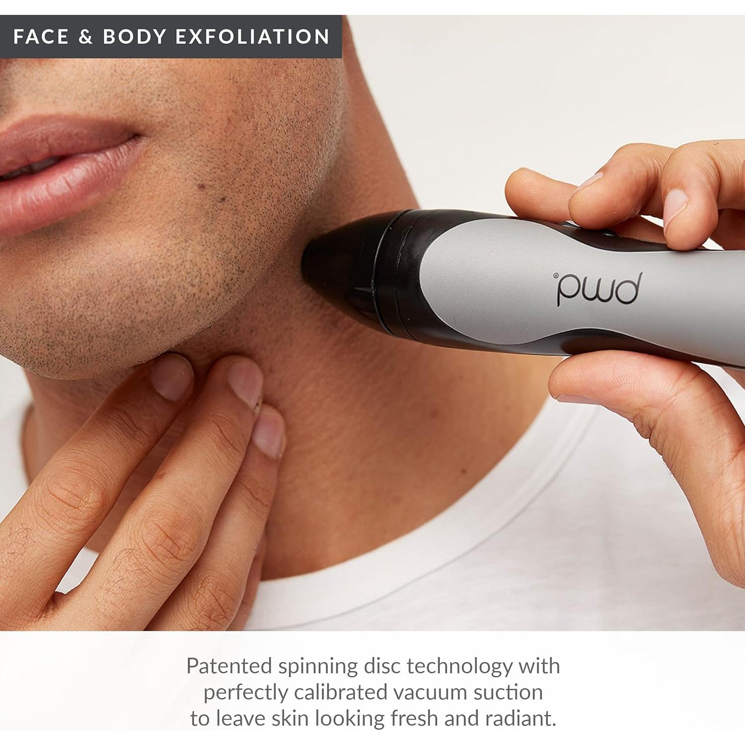 Máquina de Microdermoabrasión PMD Beauty para Hombre - Kit Facial y Corporal