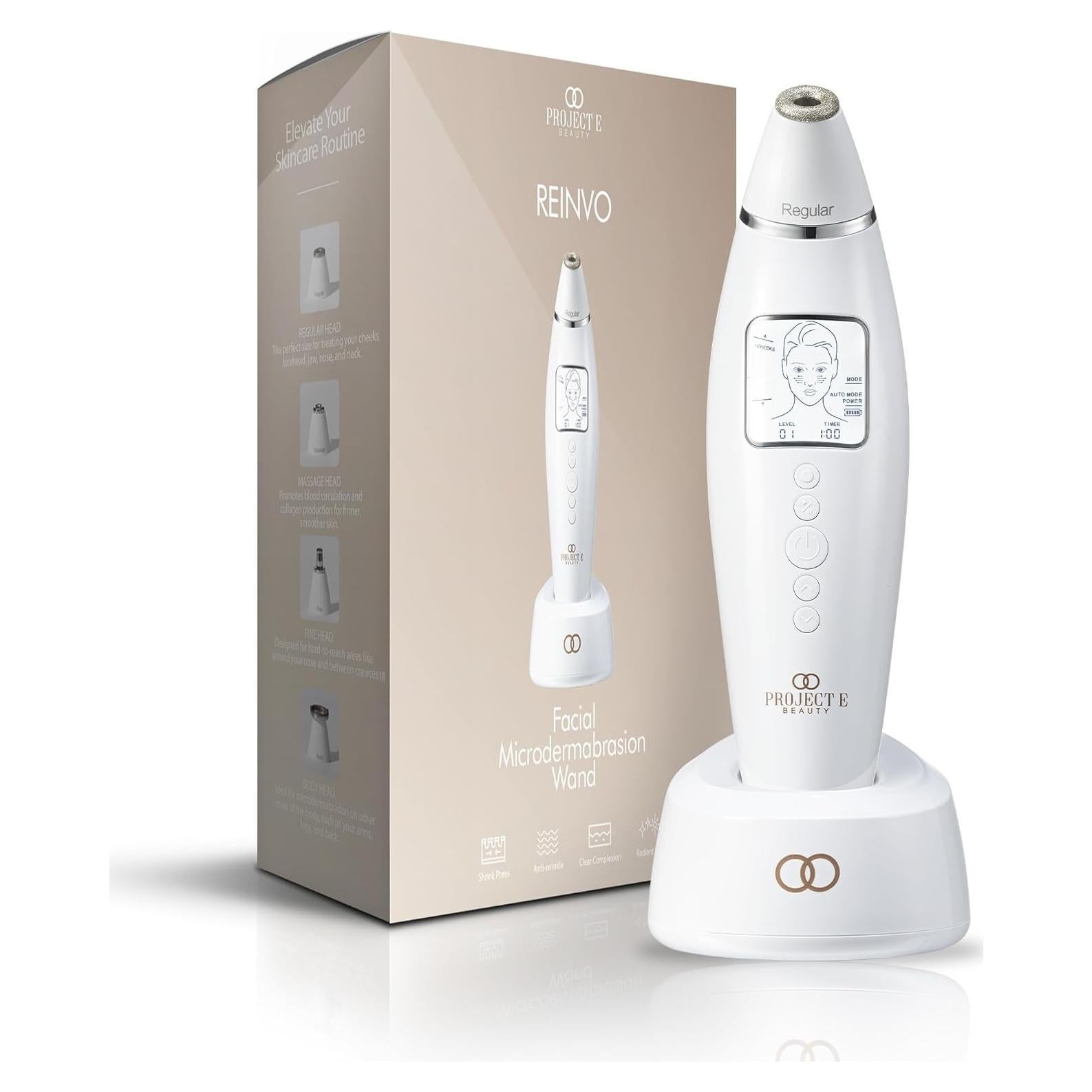 Microdermoabrasión Facial Project E Beauty PE741 | 4 Cabezas