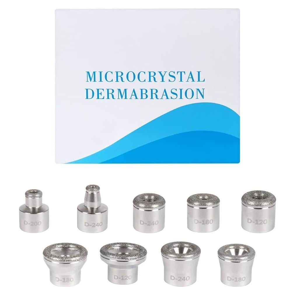 Cabezal de Dermabrasión Facial ZEIZOMZER 9 Piezas Diamante