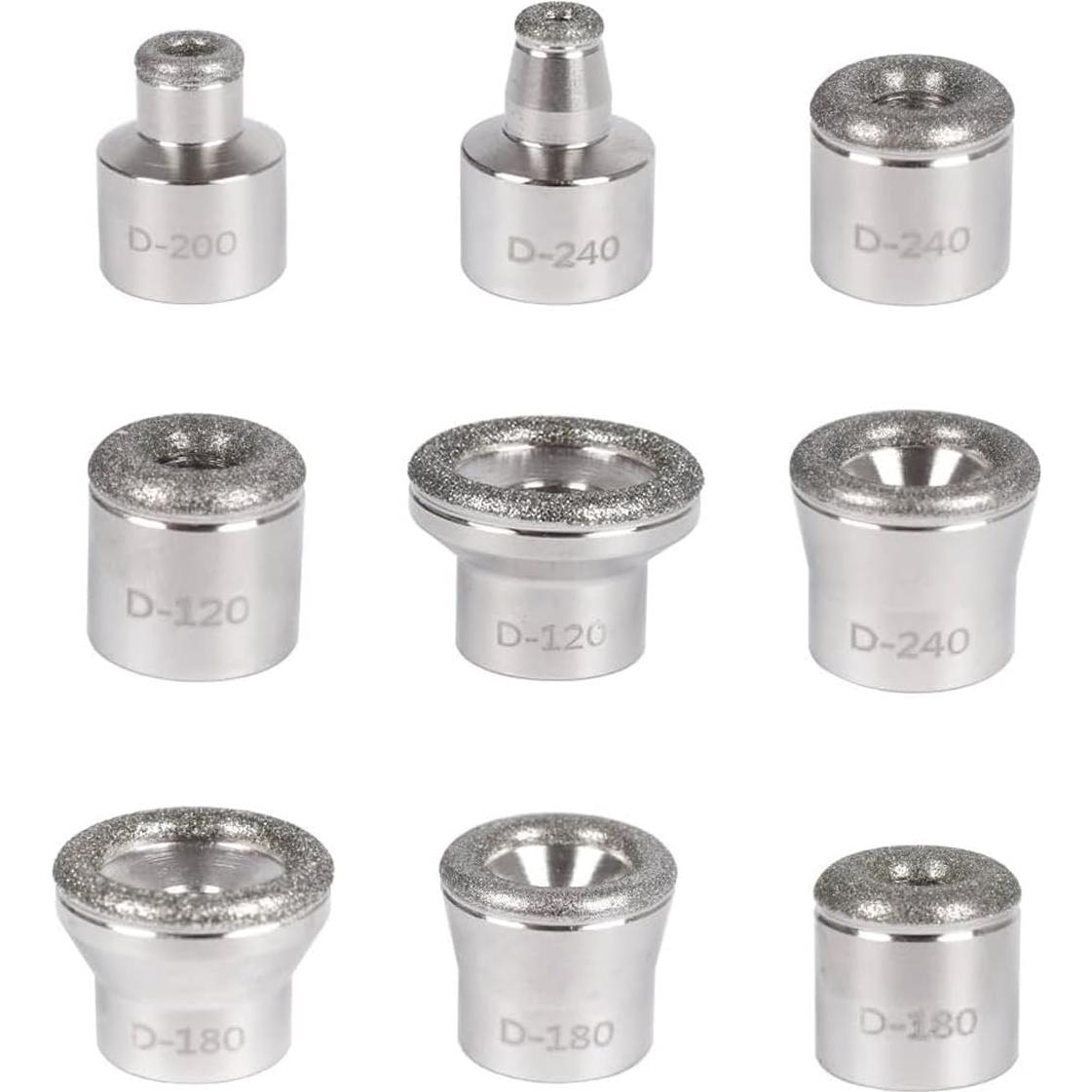 Cabezal de Dermabrasión Facial ZEIZOMZER 9 Piezas Diamante