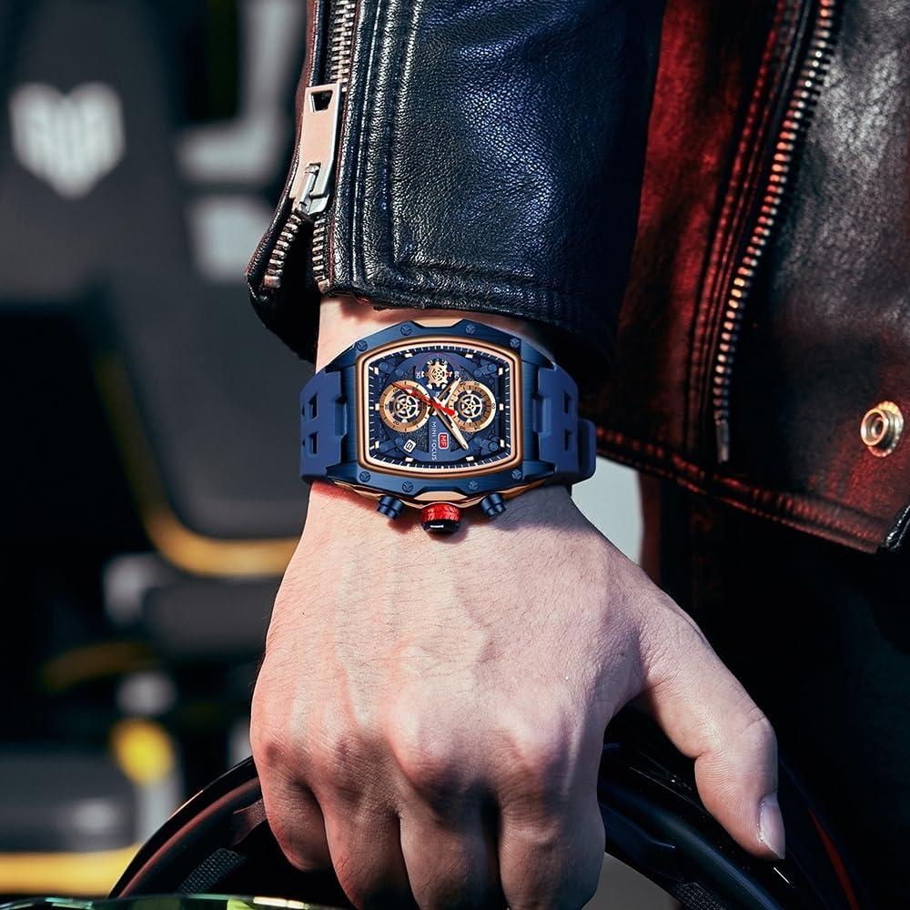 Reloj AIMES Analógico Hombre 41.8mm Luminosa Impermeable