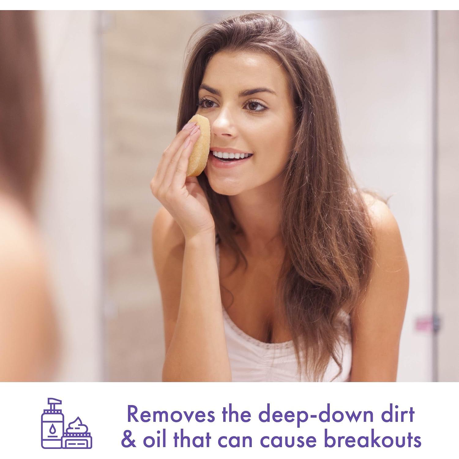 Esponja Facial Buf-Puf 3M Suave Exfoliante Reutilizable