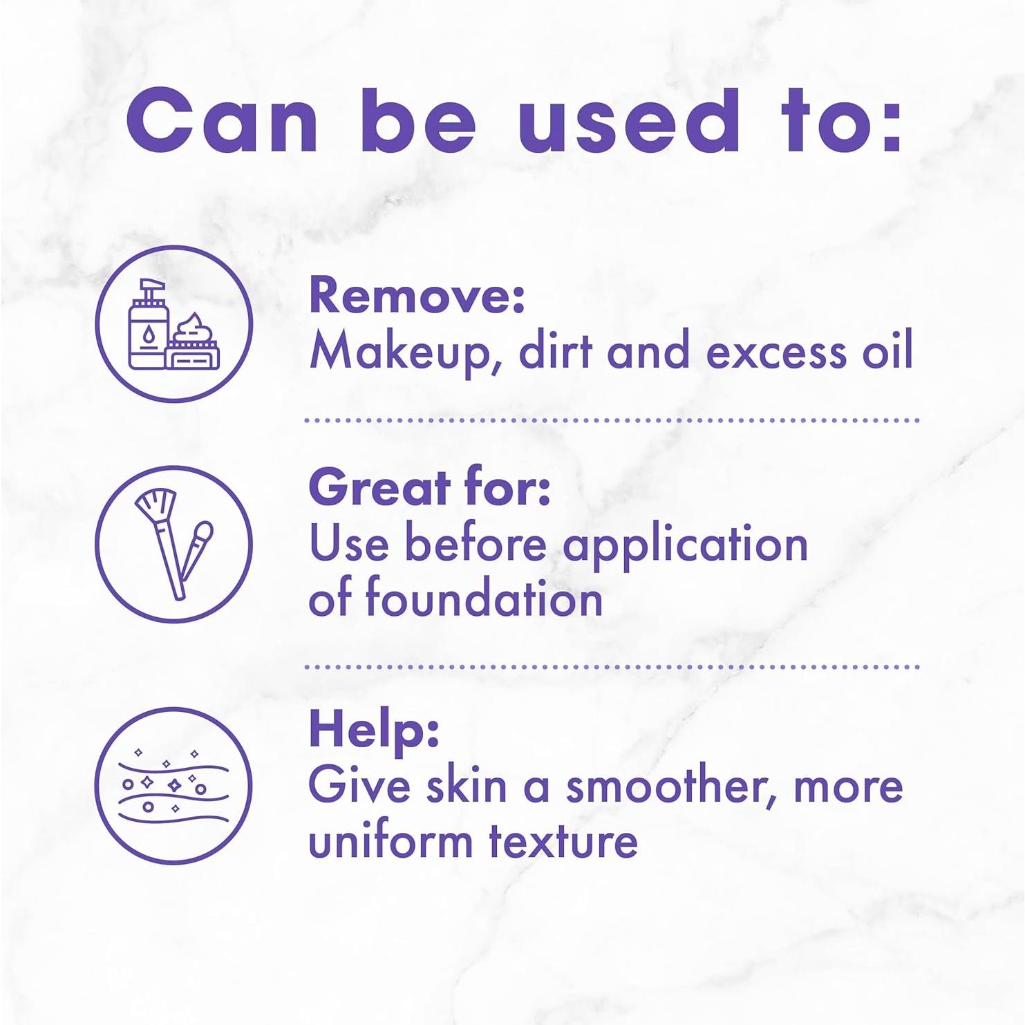 Esponja Facial Buf-Puf 3M Suave Exfoliante Reutilizable