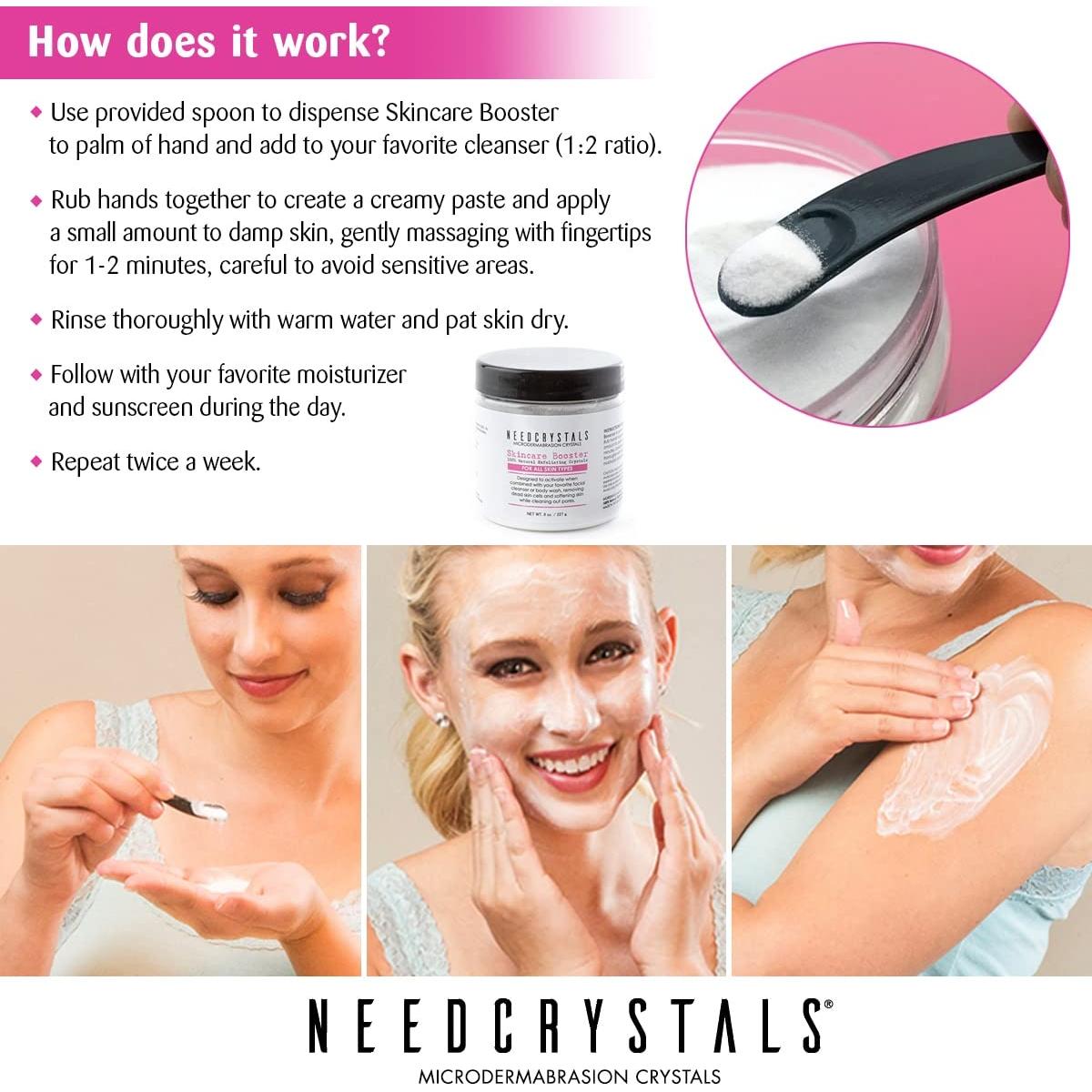 Exfoliante Facial NeedCrystals 227g Microdermoabrasión