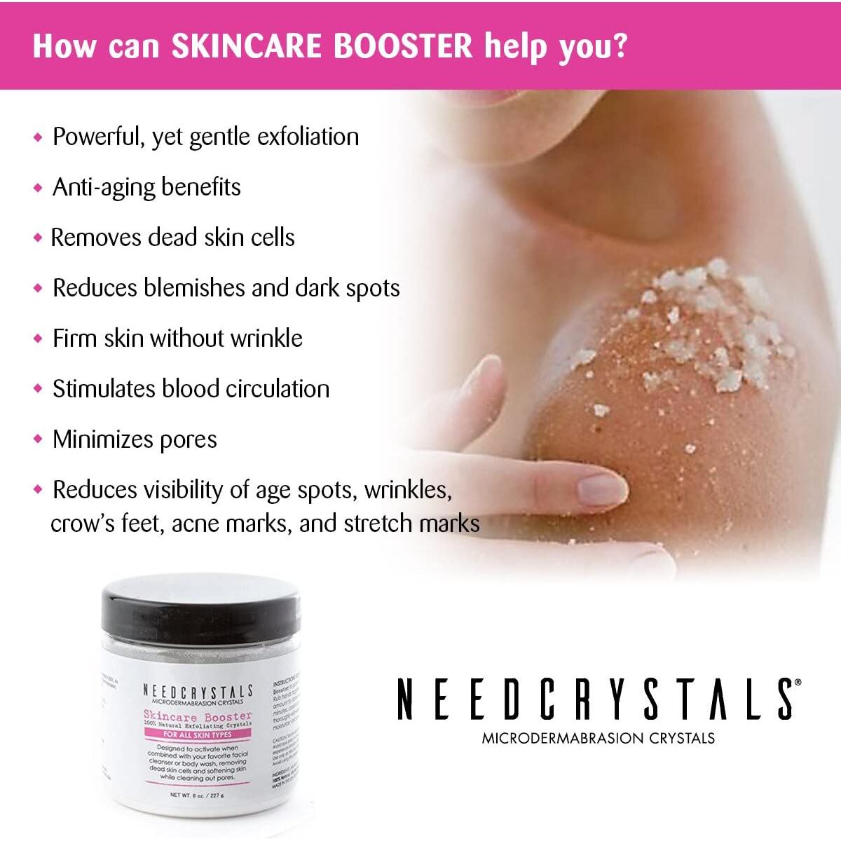 Exfoliante Facial NeedCrystals 227g Microdermoabrasión