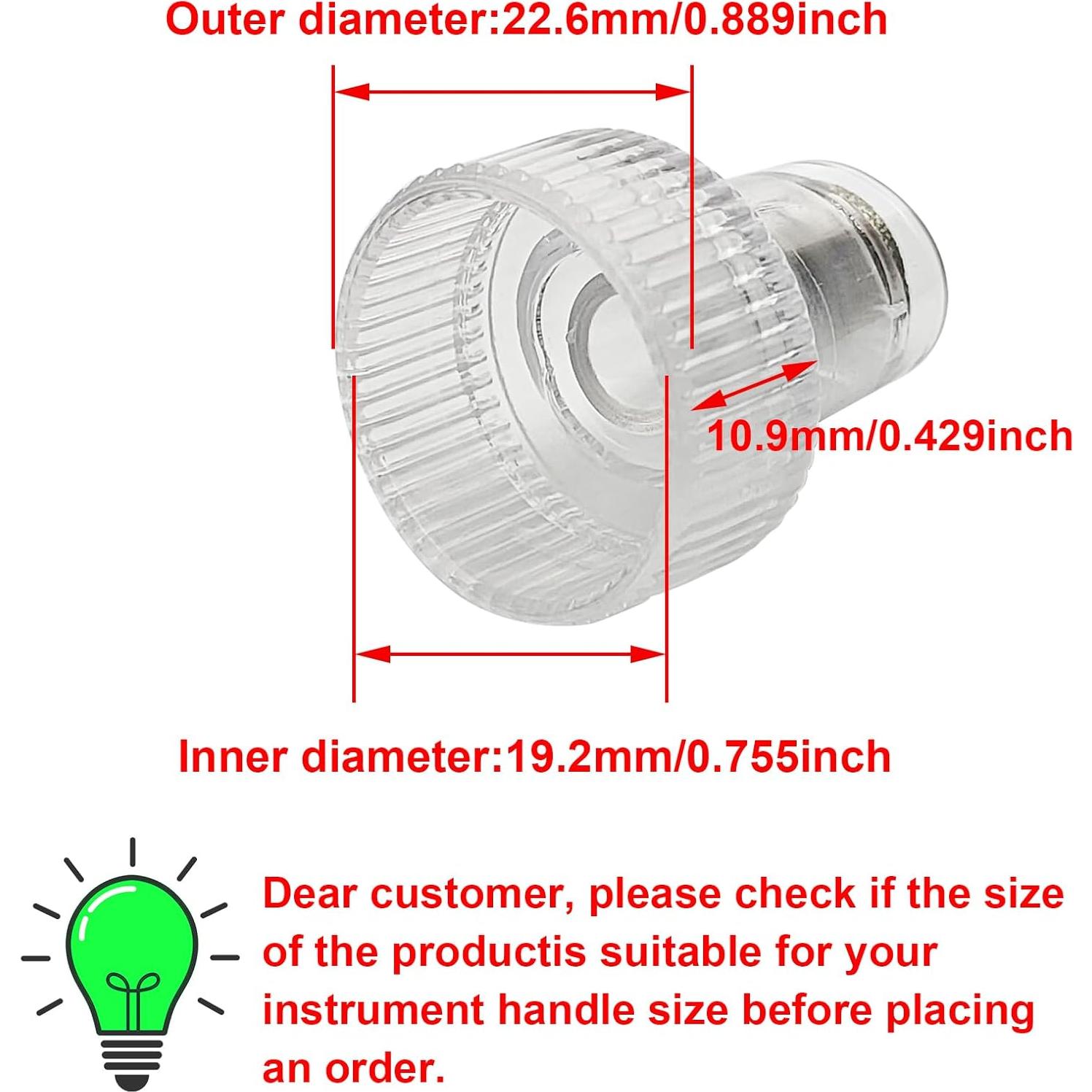 Puntas de repuesto Hydro Dermabrasion Elitzia 6 piezas