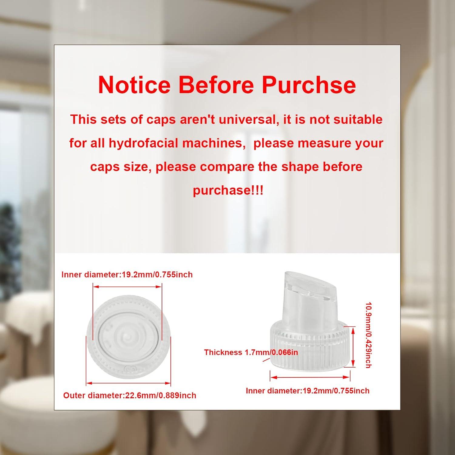 Puntas de repuesto Hydro Dermabrasion Elitzia 6 piezas