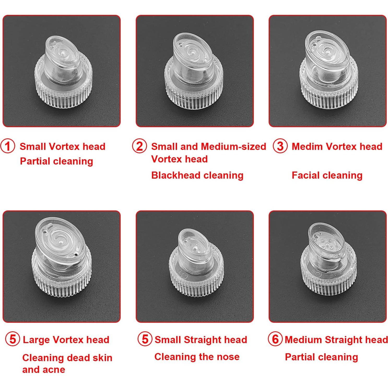 Puntas de repuesto Hydro Dermabrasion Elitzia 6 piezas