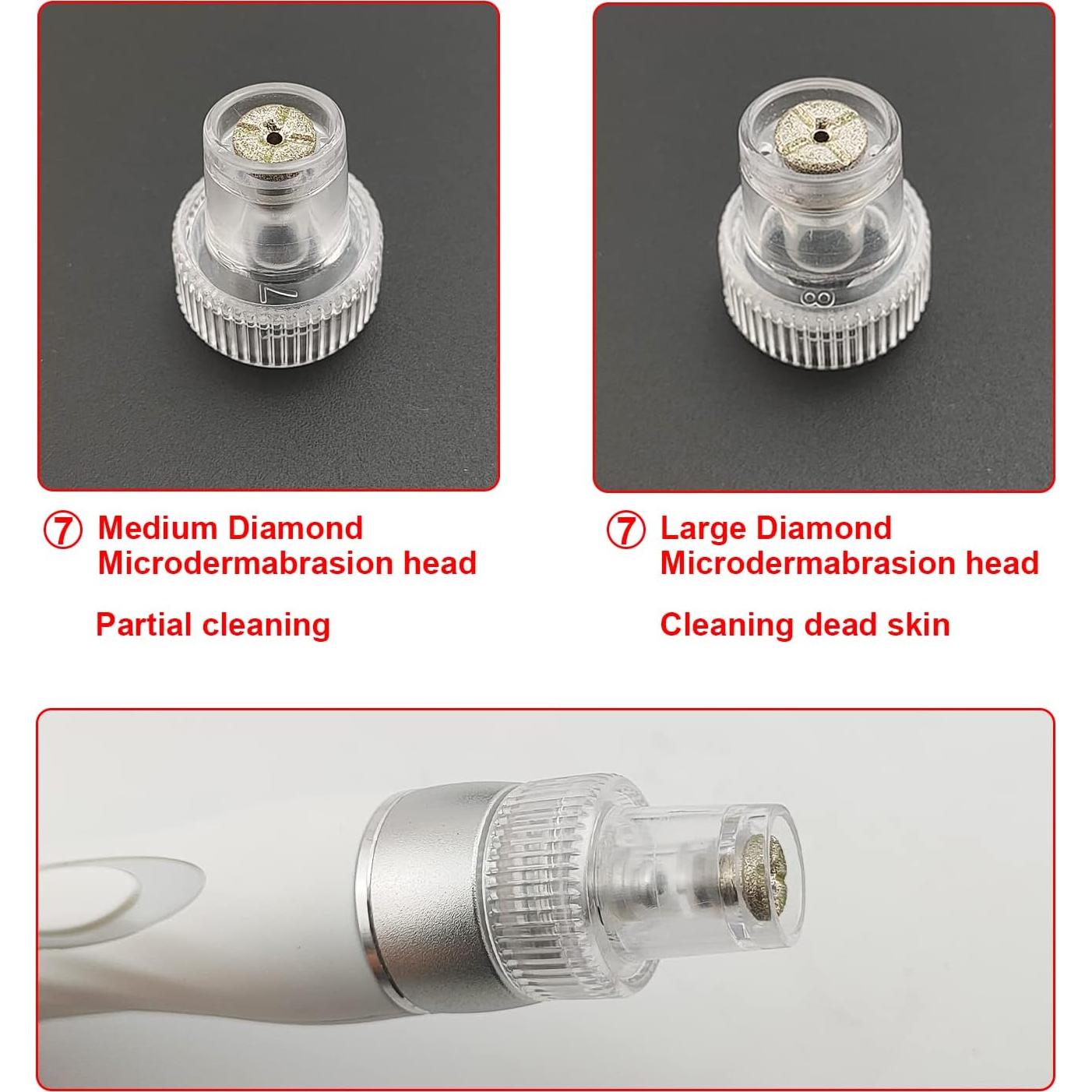 Puntas de repuesto Hydro Dermabrasion Elitzia 6 piezas