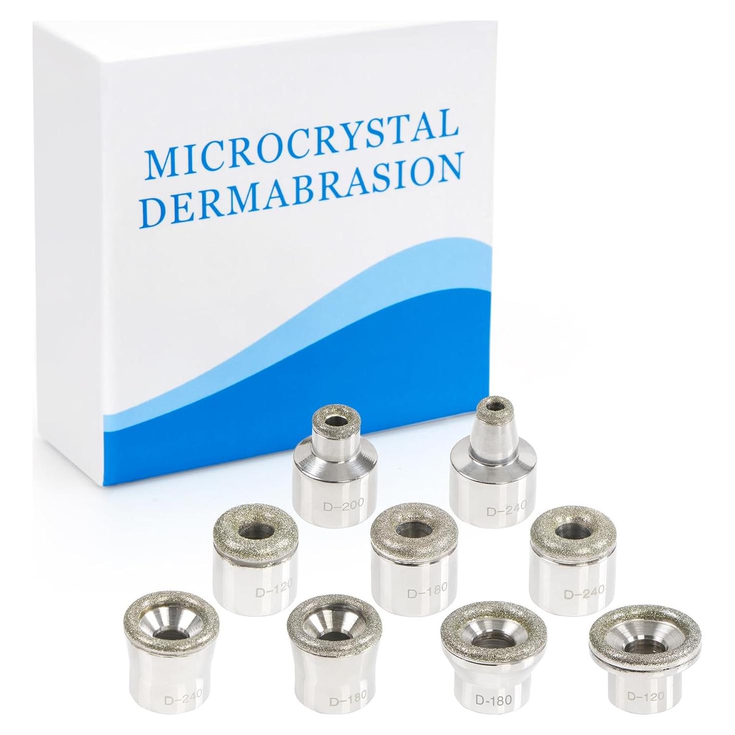 Consejos de Microdermoabrasión de Diamante UNOISETION 9 Piezas